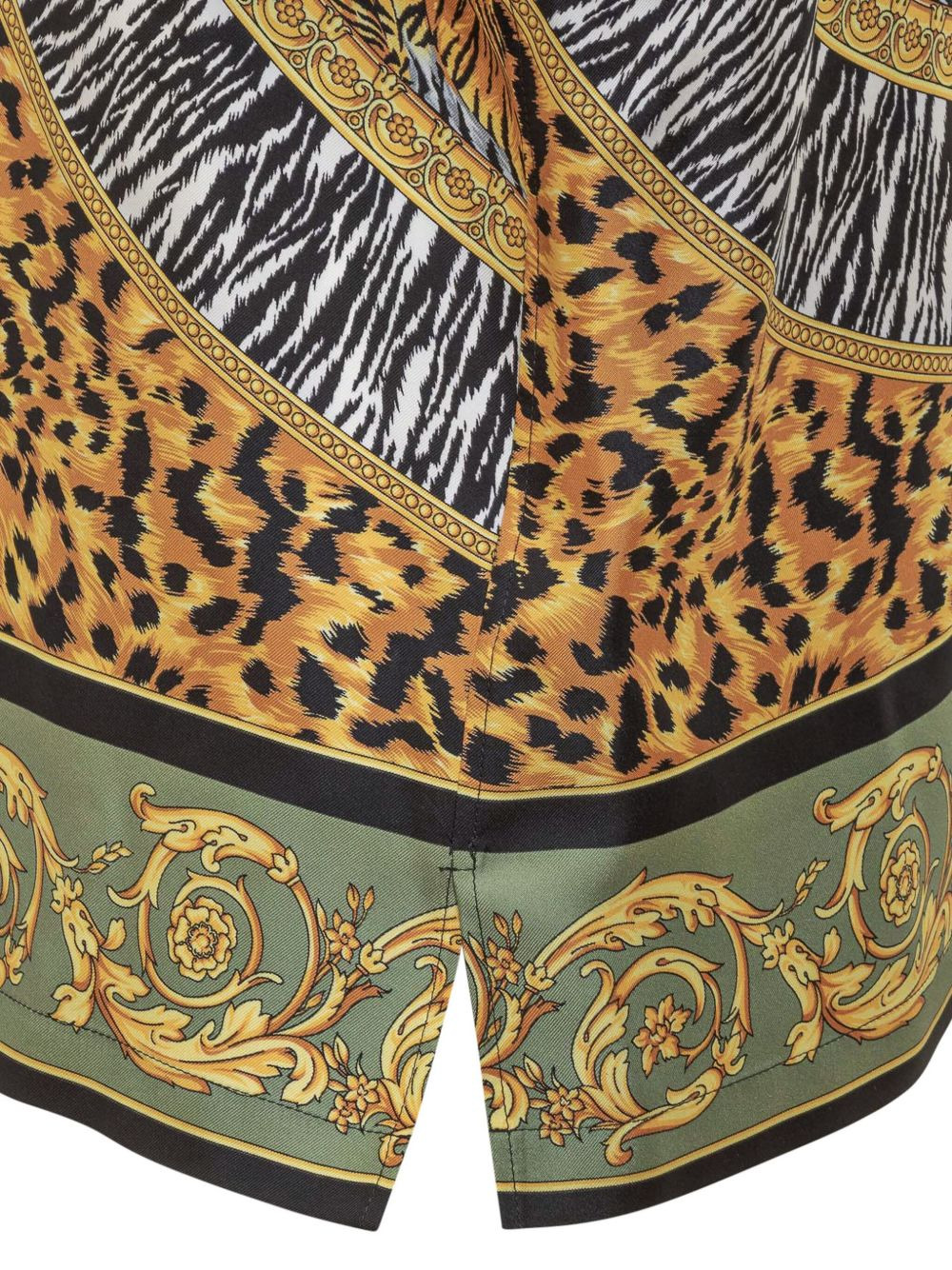 leopard-print shirt - 3