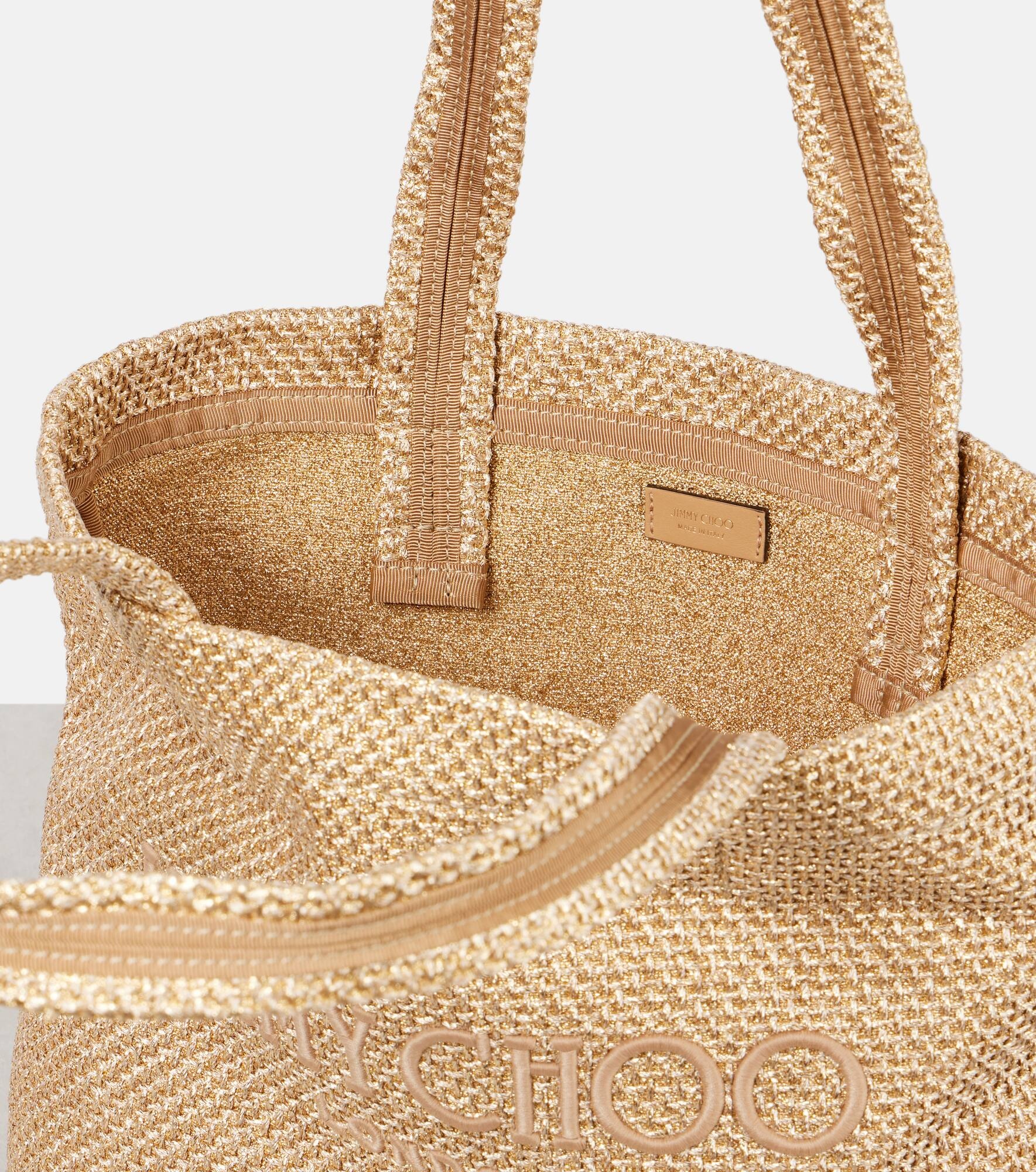 Beach Medium embroidered tote bag - 3