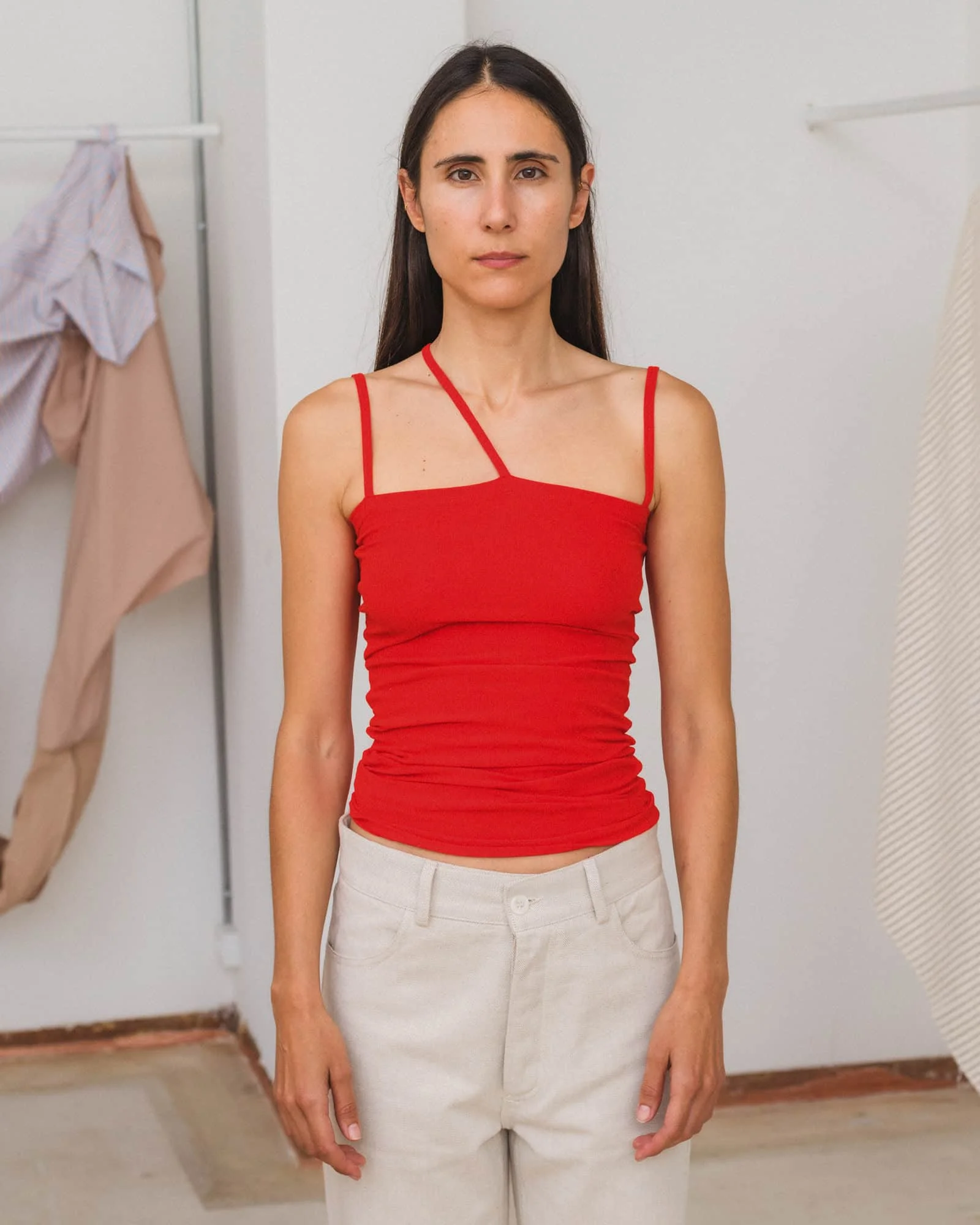 Nida Tank - Fine Organic Cotton Rib - 1