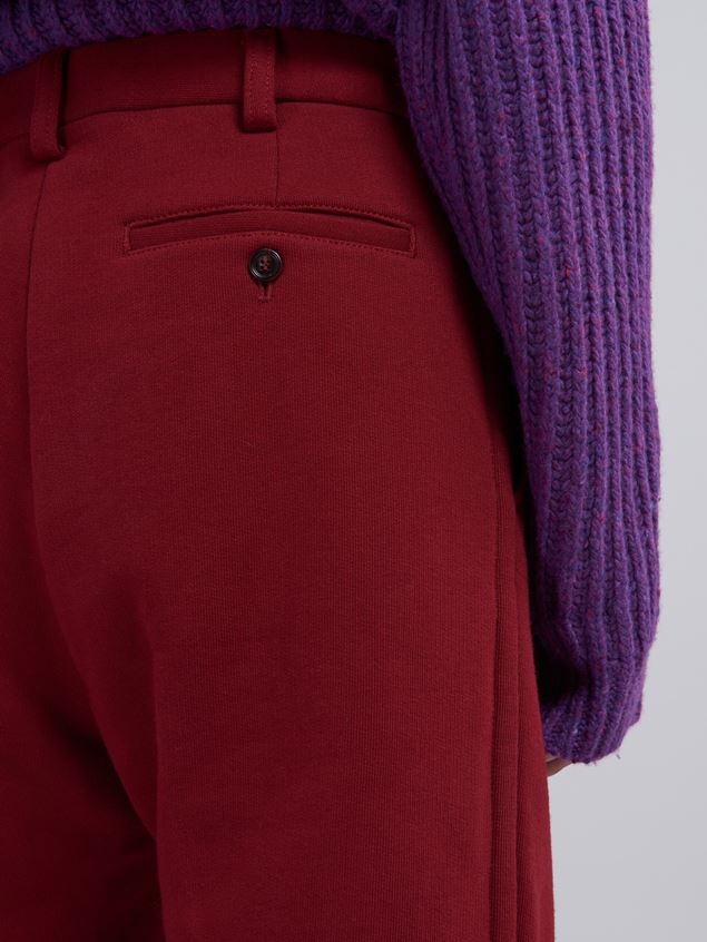 COMPACT COTTON SWEATSHIRT PANTS - 4
