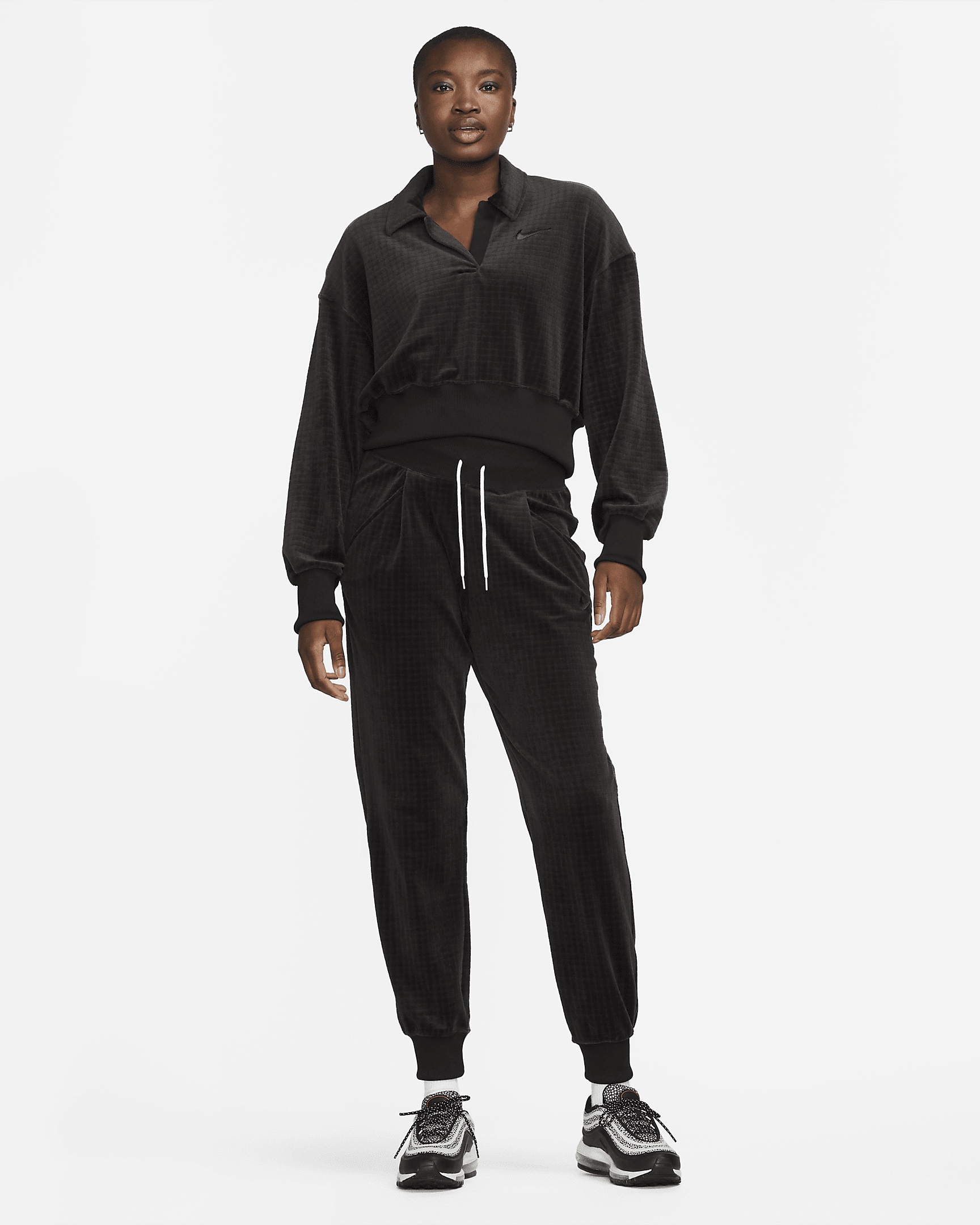 Nike Sportswear Women's Velour Polo - 4