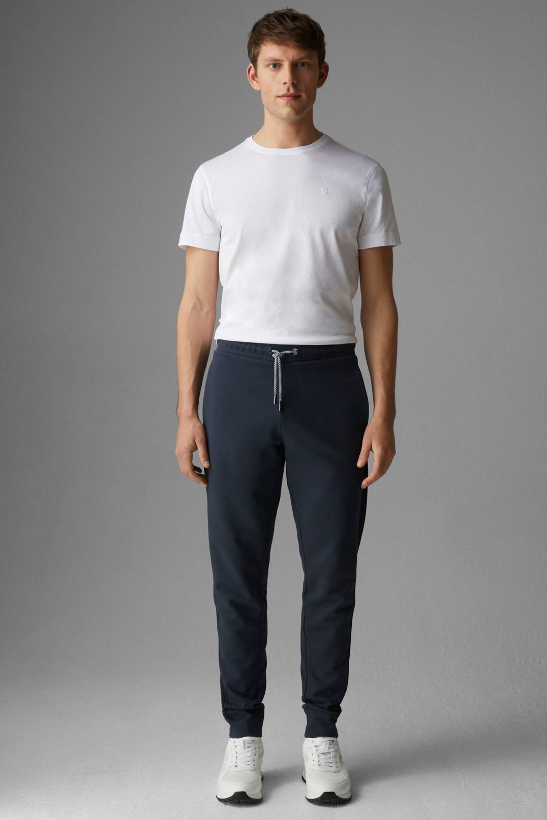 DON JOGGING TROUSERS IN NAVY BLUE - 4