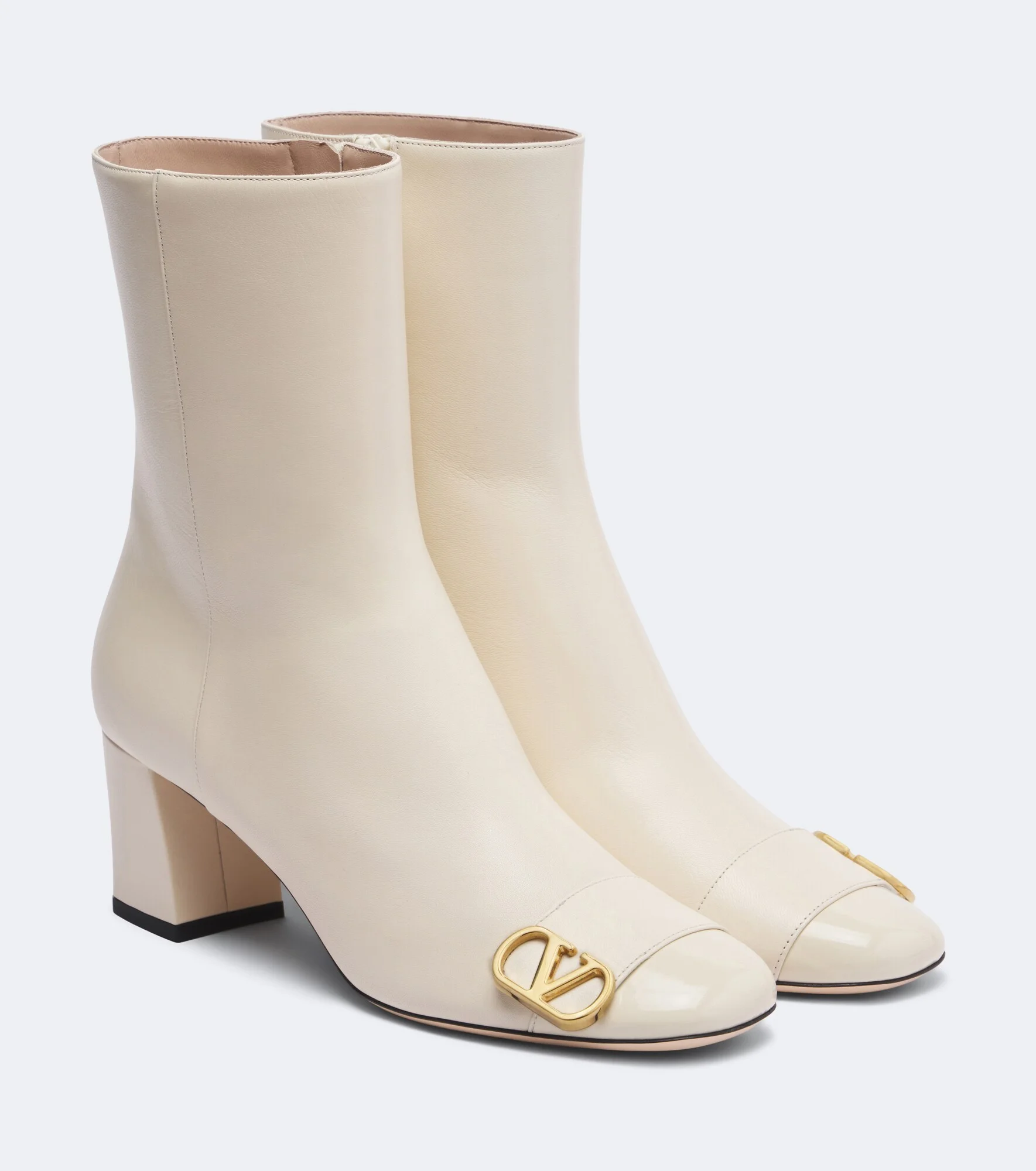 Veeside VLogo leather ankle boots - 1