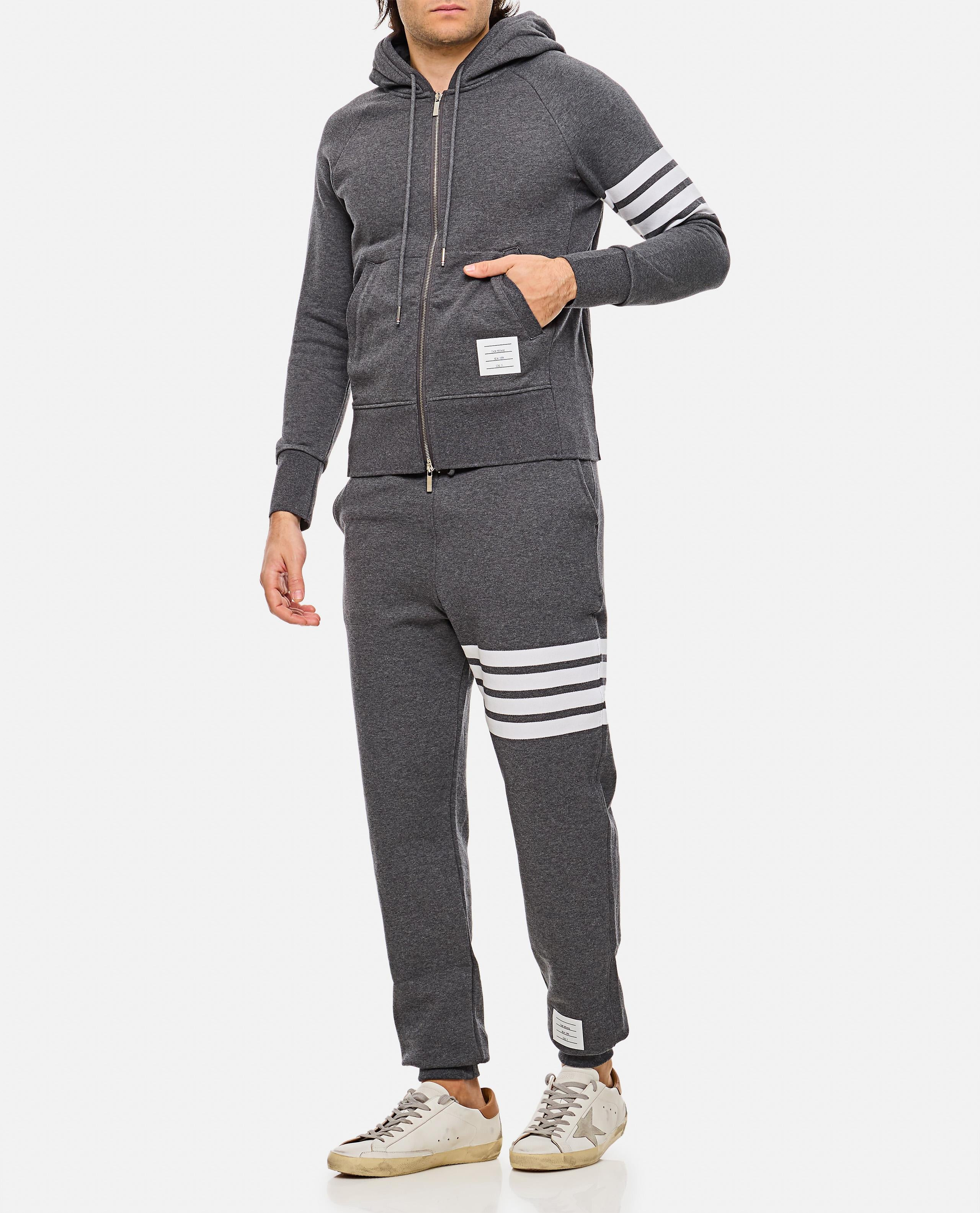 CLASSIC FULL ZIP HOODIE IN CLASSIC LOOPBACK W/ ENGINEERED 4 BAR - 2
