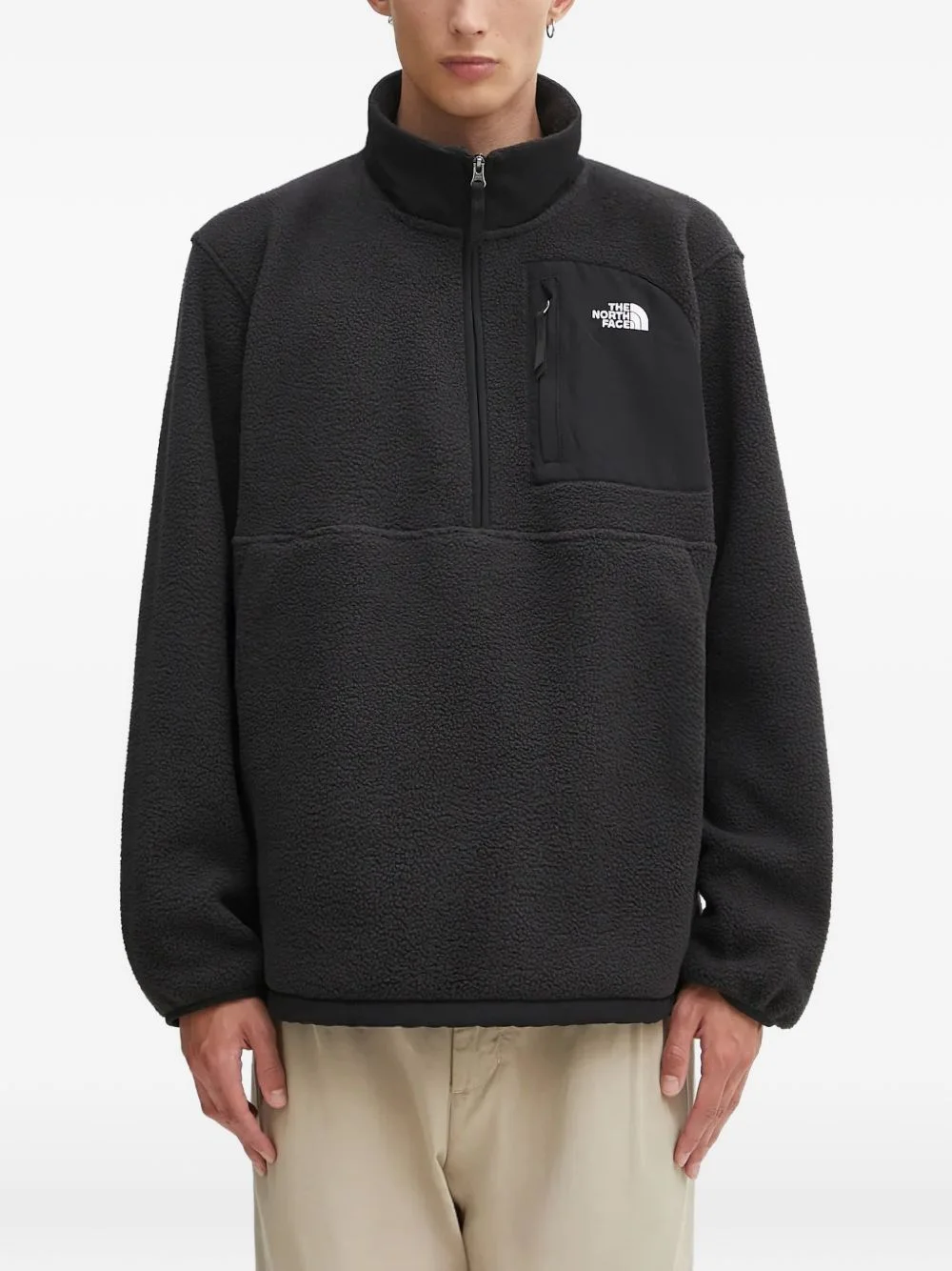 zip pocket sweatshirt - 1