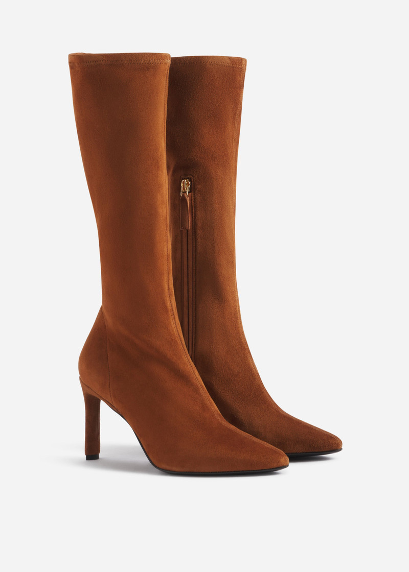 GUCCI Heeled Suede Boot outlook