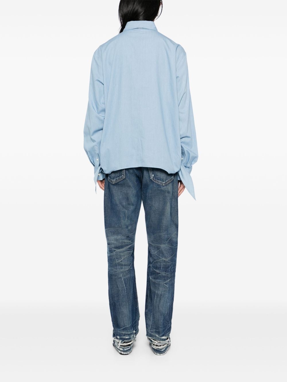 self-tie shirt - 4