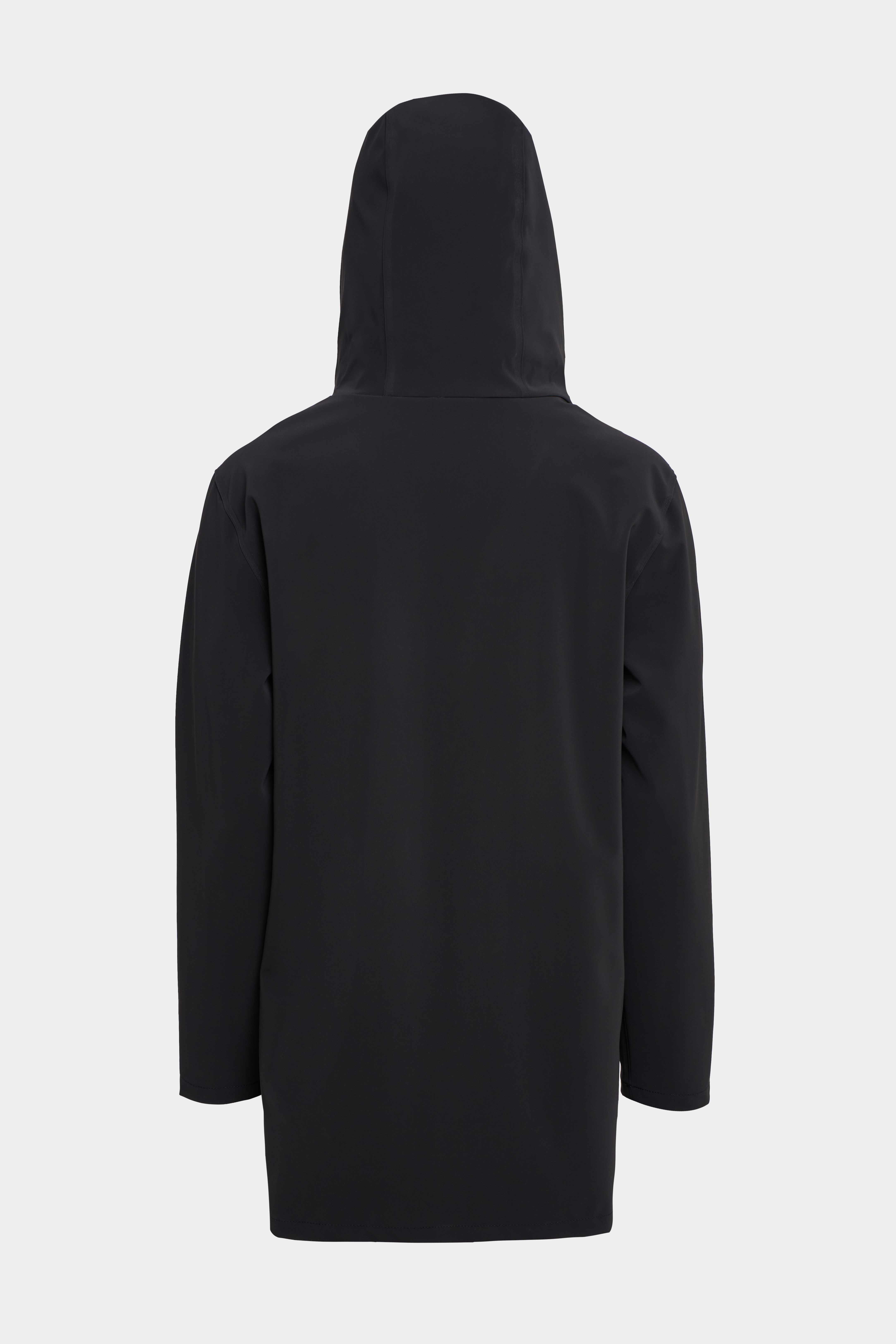 Stockholm Lightweight Matte Raincoat Black - 6