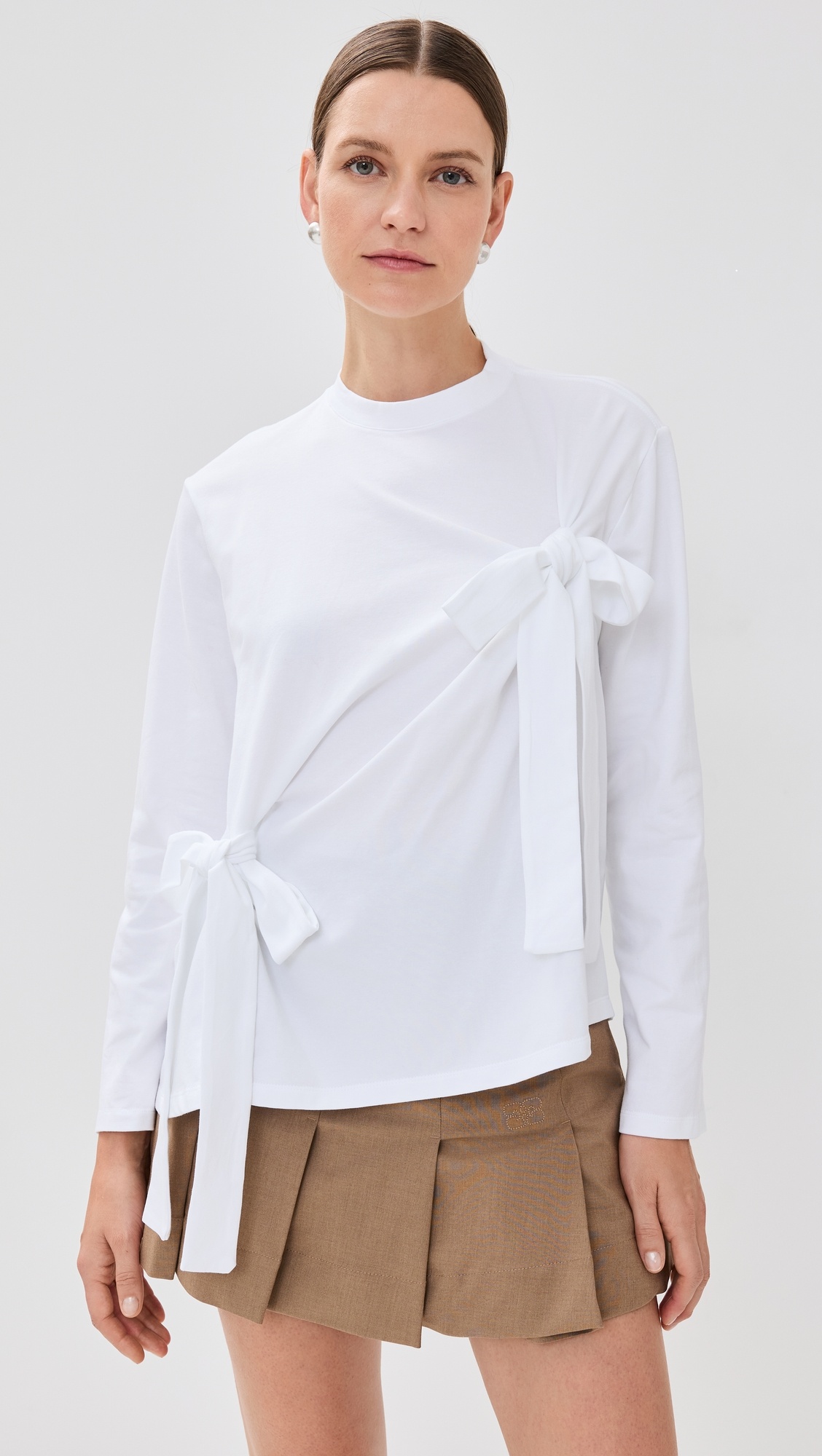 【CECILIE BAHNSEN】OCTOBER Tシャツ CECILIE BAHNSEN October Top | shopbop | REVERSIBLE