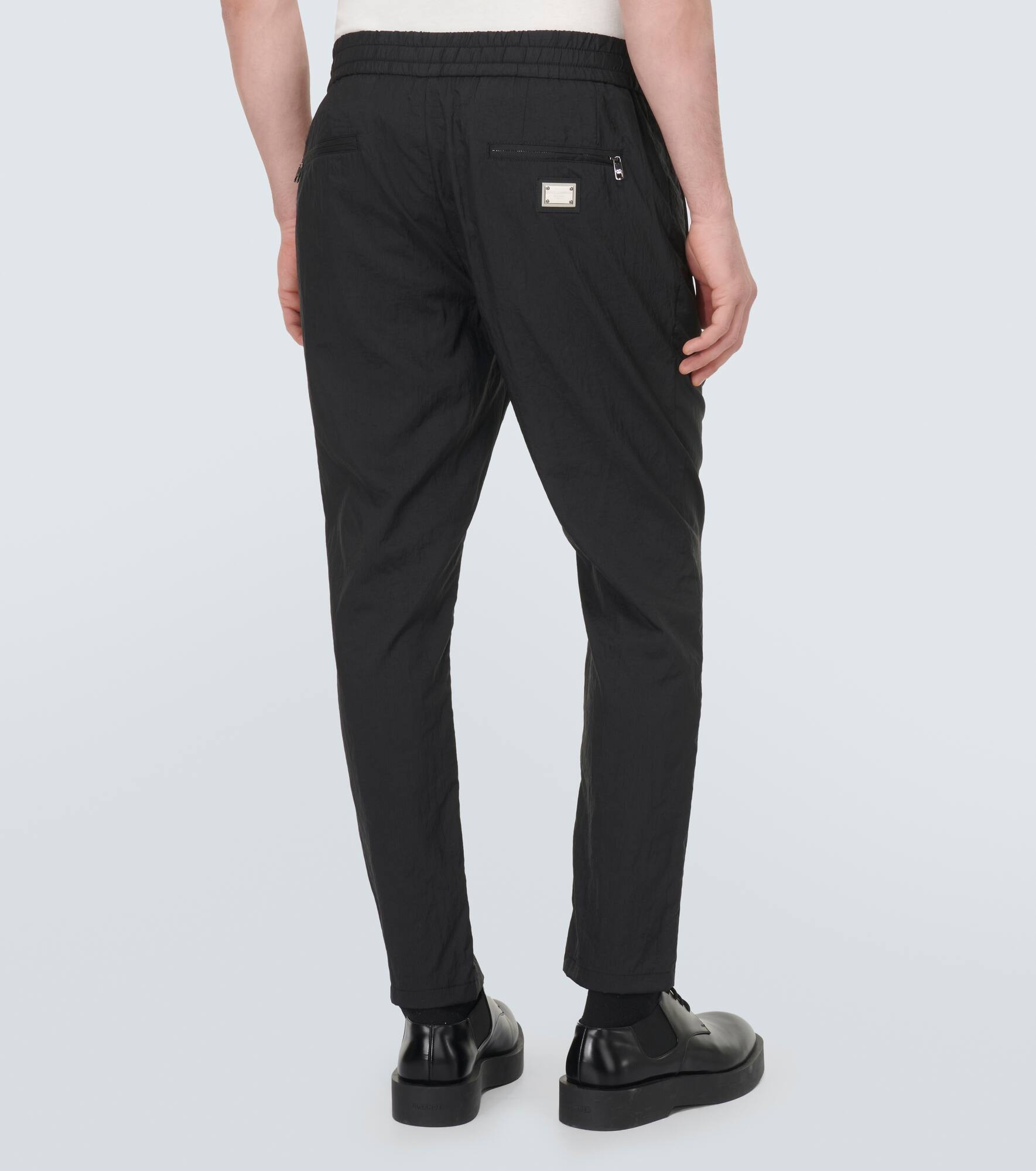 Mid-rise slim pants - 4