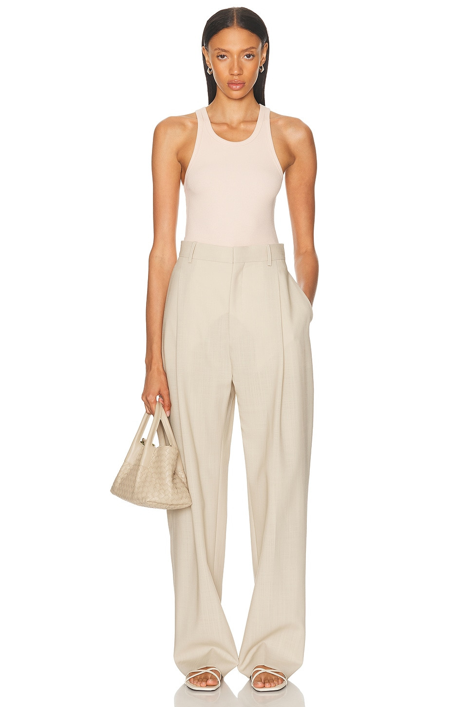 High Neck Fitted Tank - 4