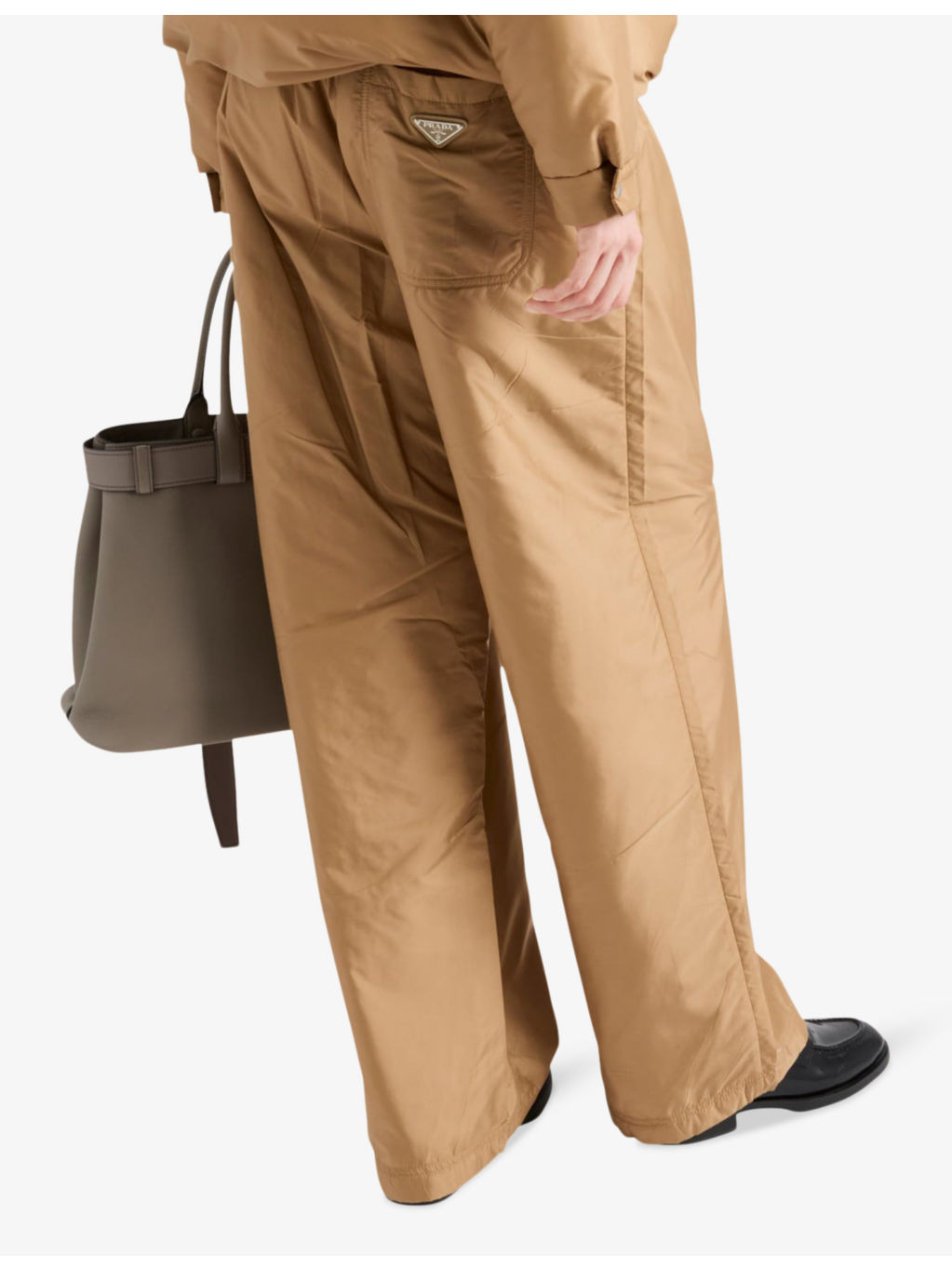 Lightweight Re-Nylon relaxed-fit trousers - 4