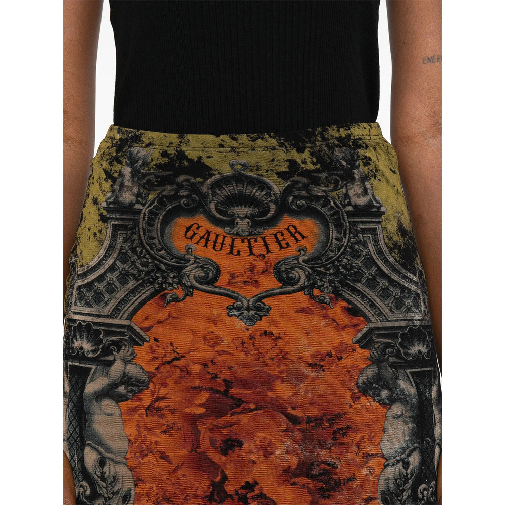 Jean Paul Gaultier Orange Skirts - High-Waisted Skirts Women - 2