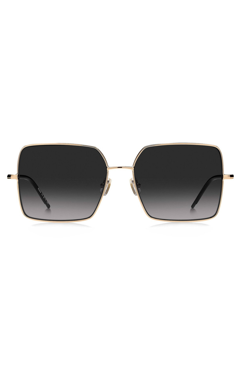 GOLD-TONE SUNGLASSES WITH BLACK END-TIPS 3