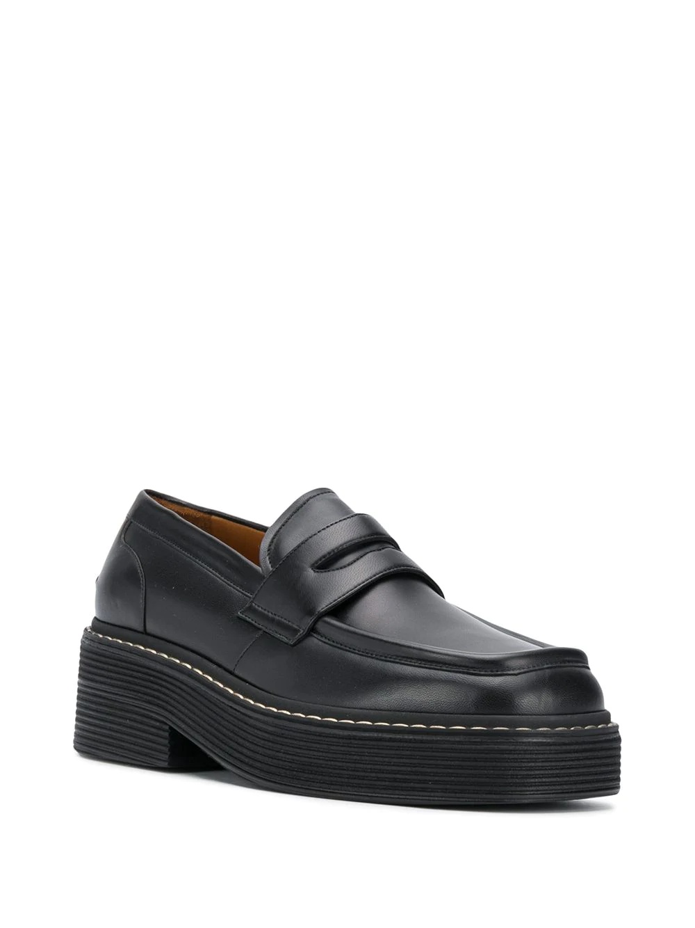 square toe loafers - 2