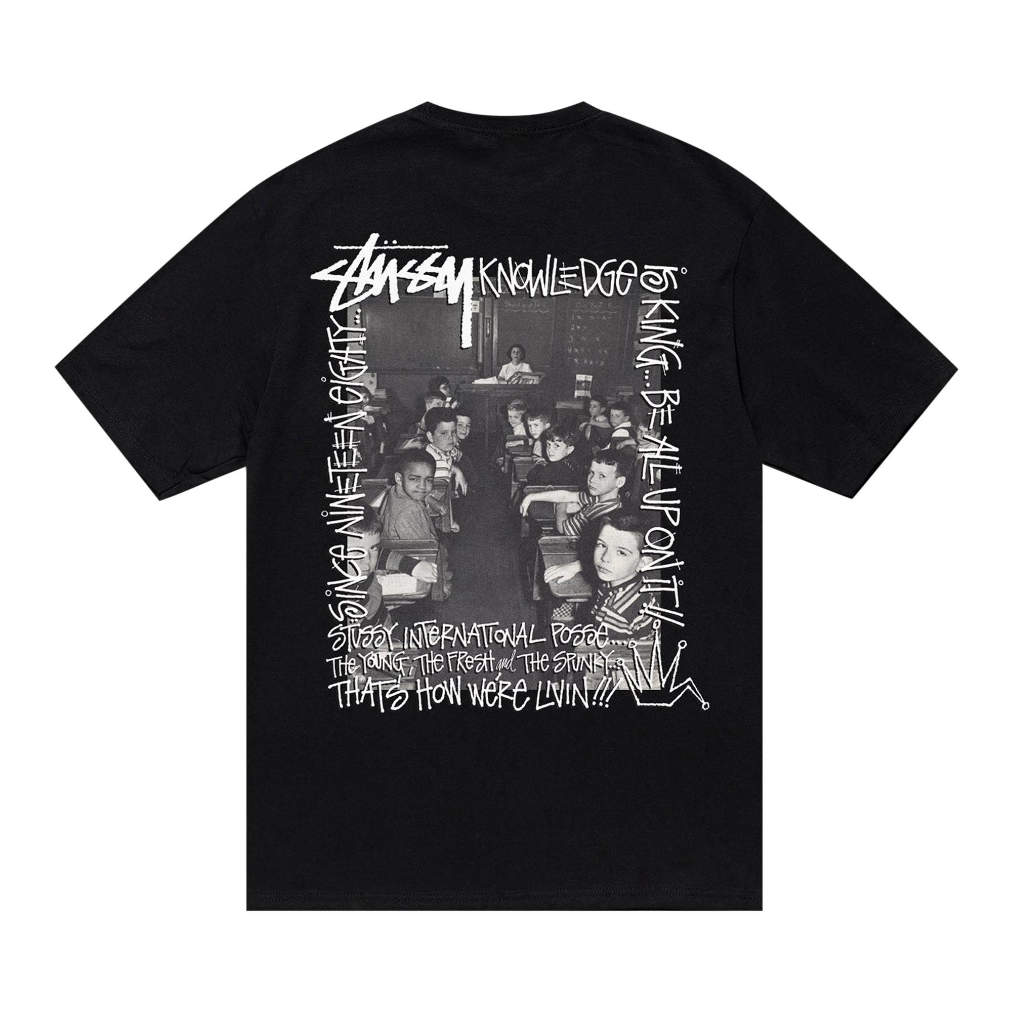 Stussy Classroom Tee 'Black' - 2