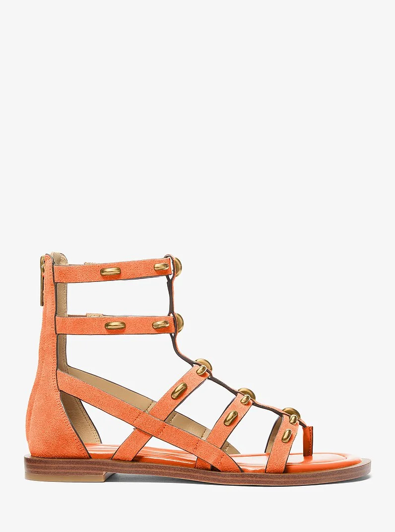 Noa Studded Suede Gladiator Sandal - 1