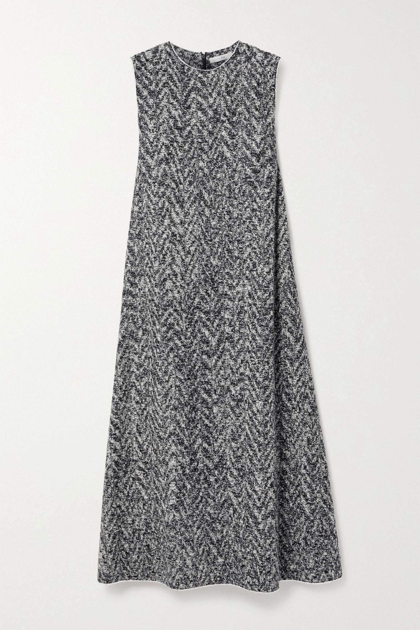 Adda wool-blend bouclé midi dress - 1