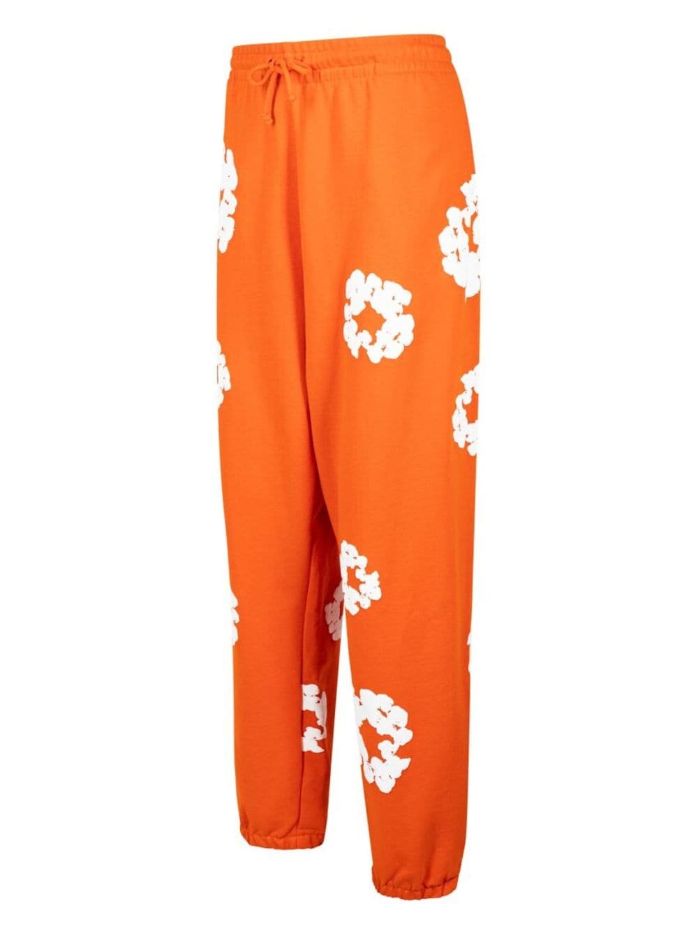 Cotton Wreath-print track pants - 3