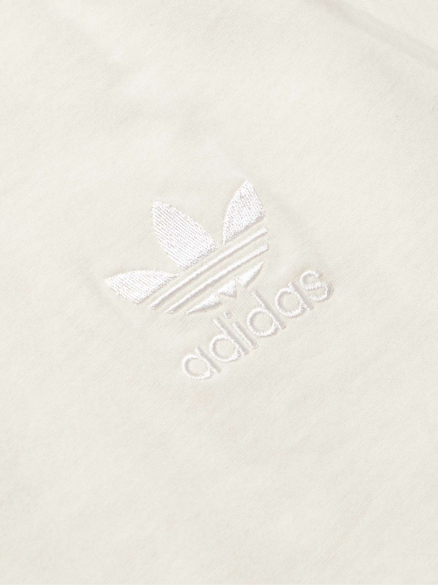 Adicolor 3 Stripes Logo-Embroidered Cotton-Jersey T-Shirt - 3