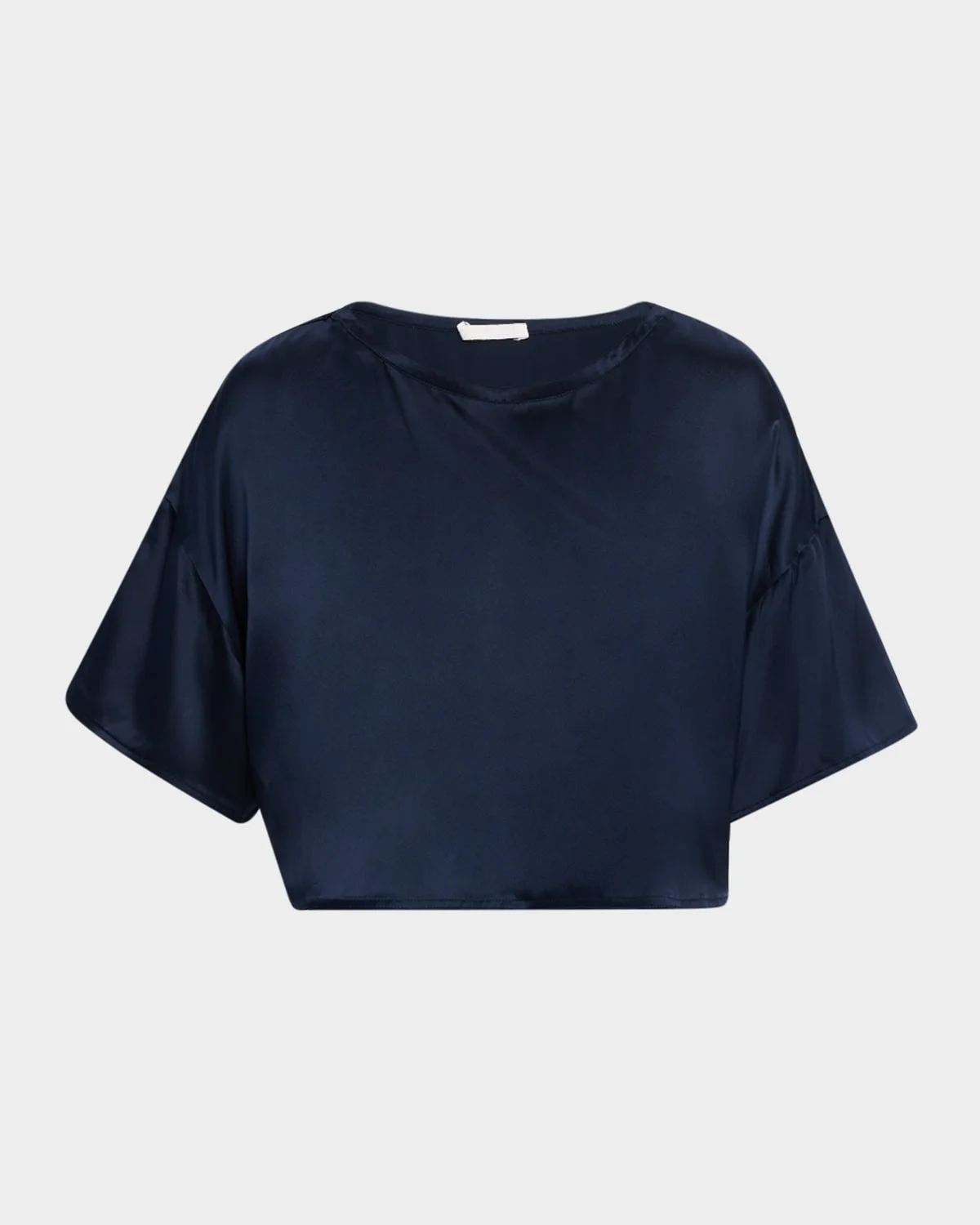 Daria Relaxed Open Crewneck Tee - 1