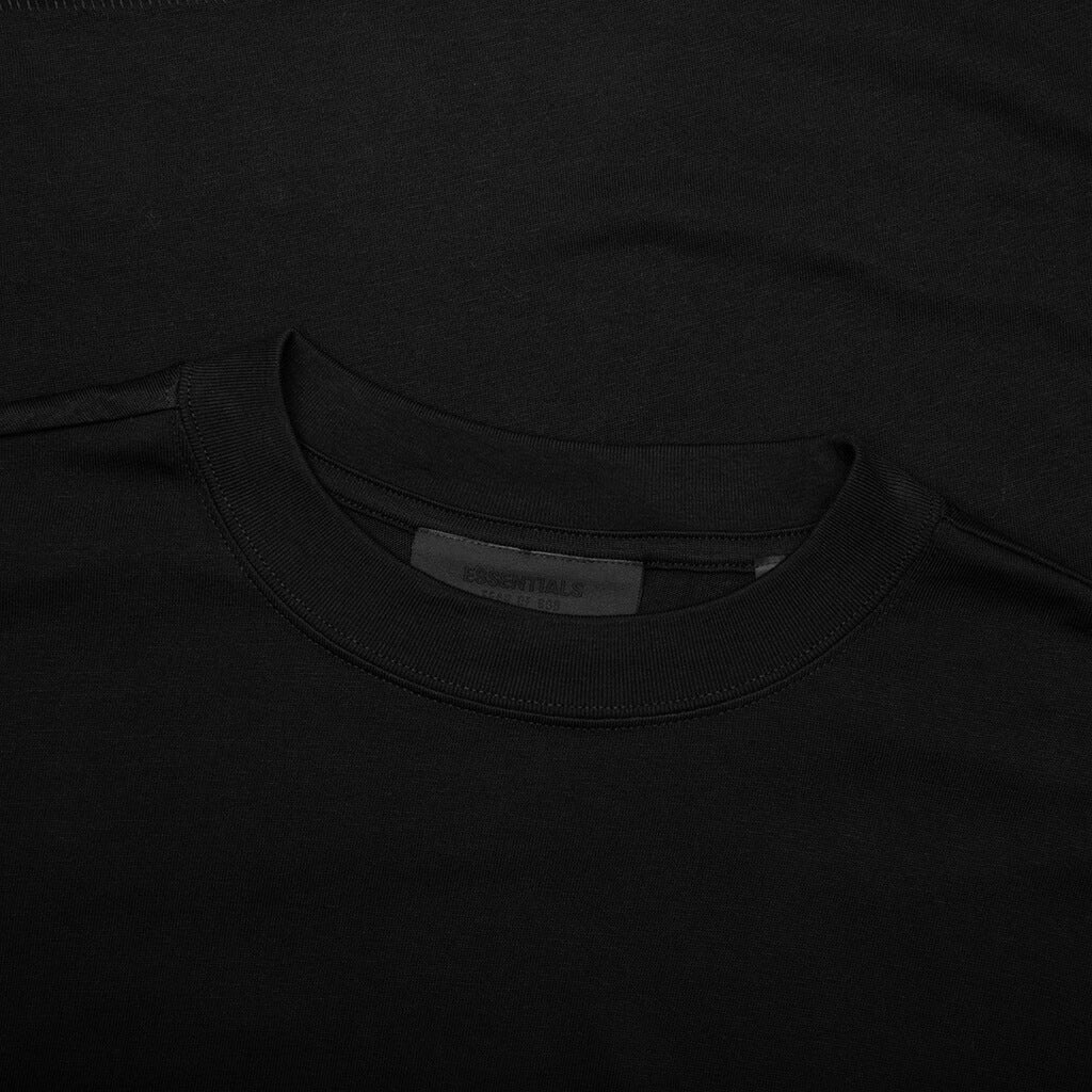 ESSENTIALS TEE - BLACK - 3