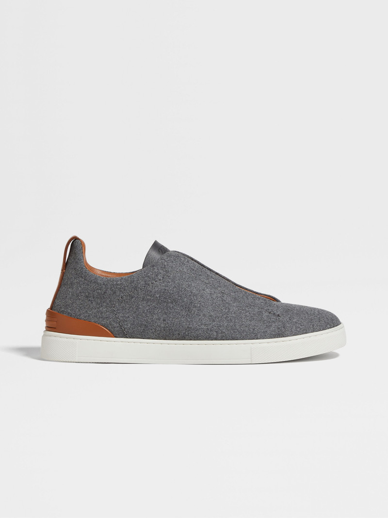 GREY #USETHEEXISTING™ TRIPLE STITCH™ SNEAKERS 4