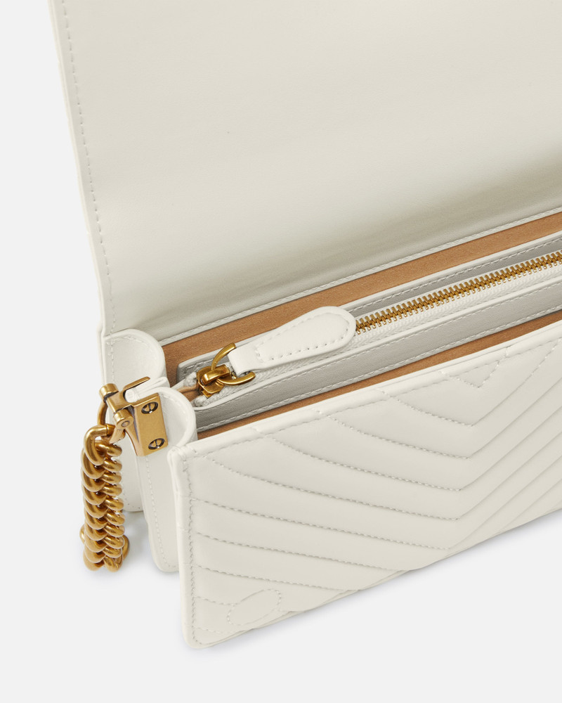 SMALL SHOULDER BAG LOVE BAG CLICK CHEVRON 4