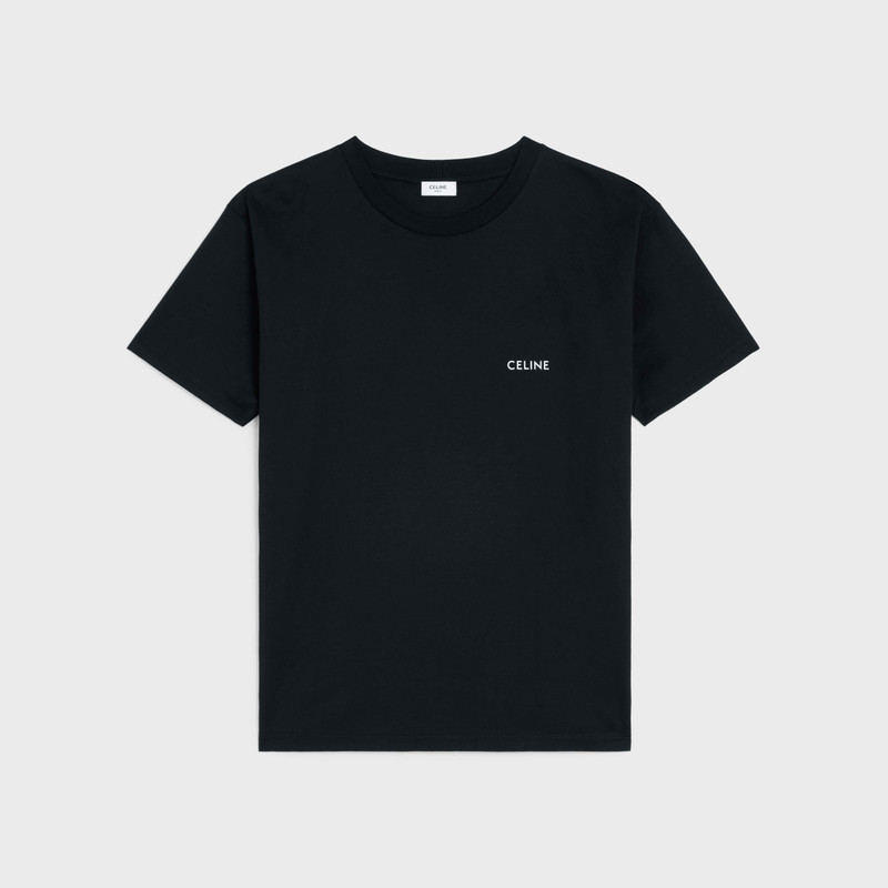 loose Celine T-shirt in jersey cotton 1