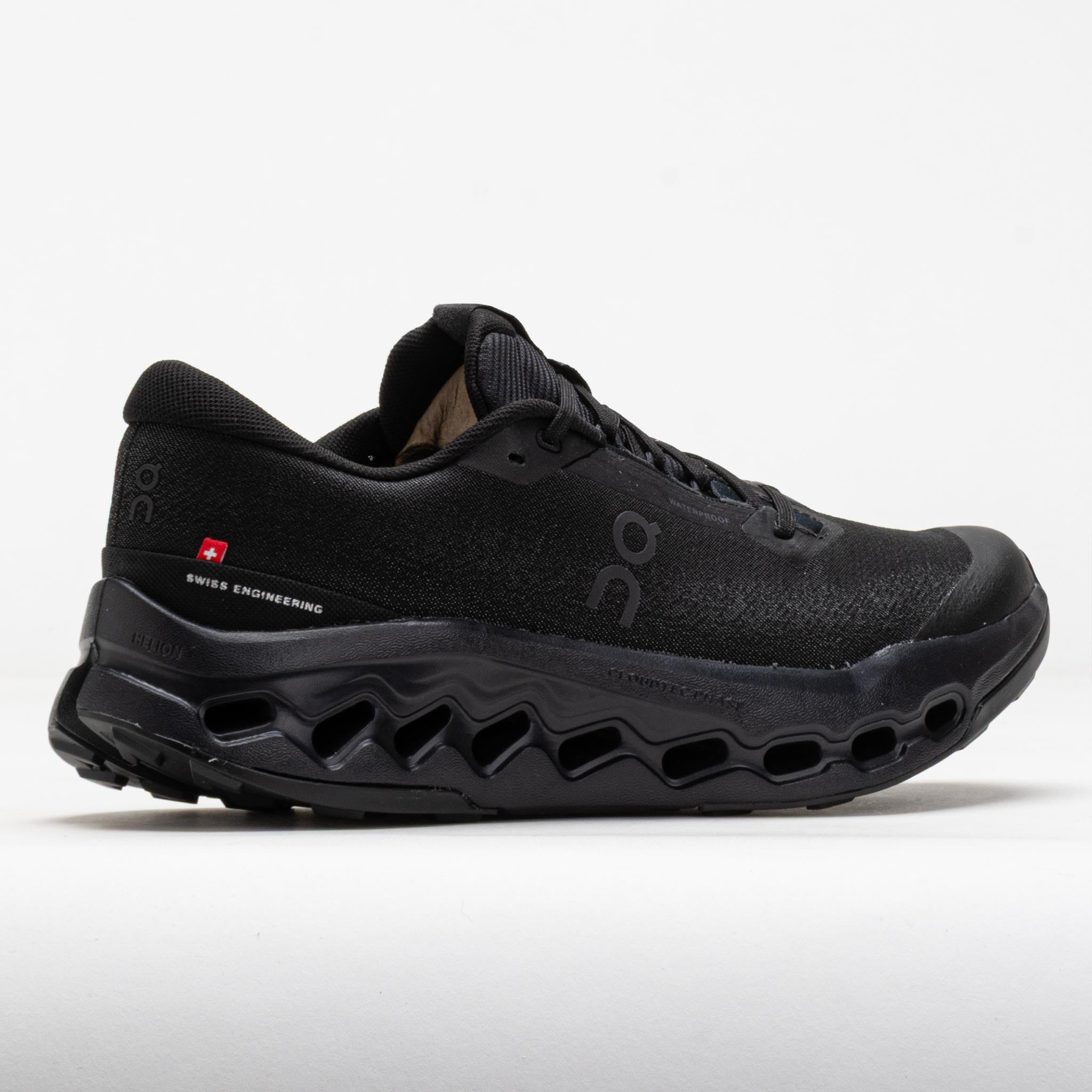 On Cloudsurfer Trail 2 Waterproof Men's Black/Black - 6