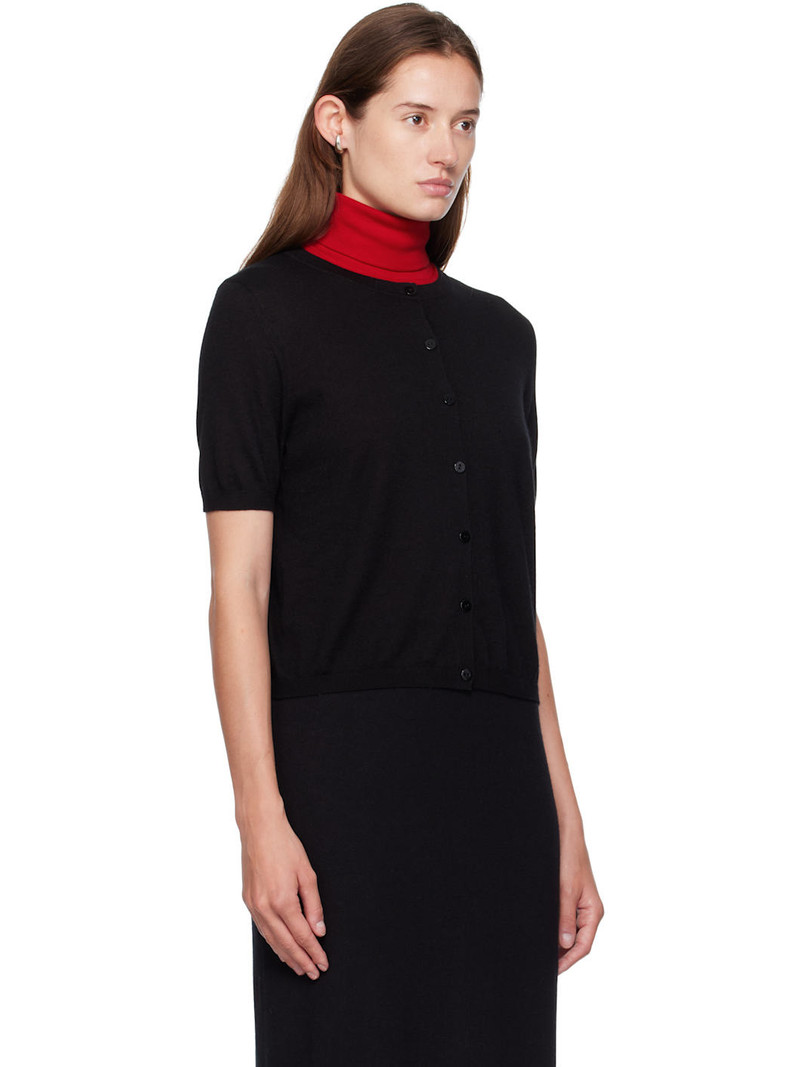 Black Cashmere Cardigan 2