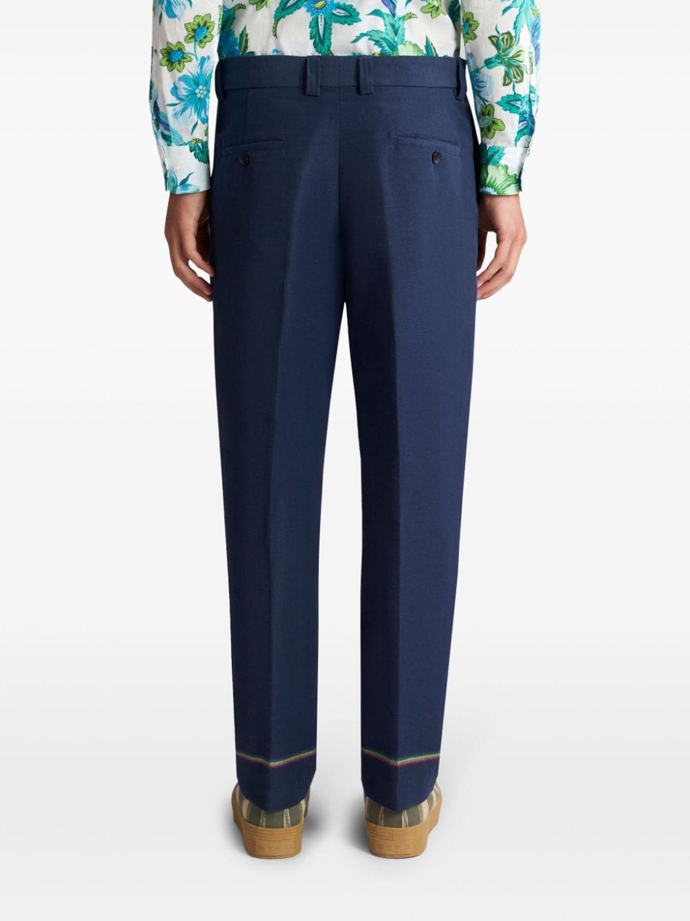 straight-leg trousers - 4