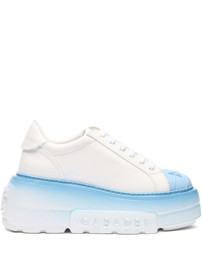 Nexus platform lace-up trainers 1