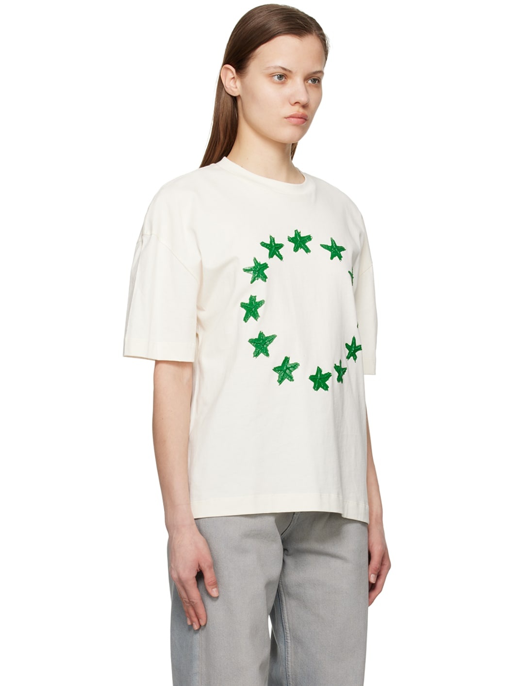 Off-White Spirit Painted Stars T-Shirt - 2