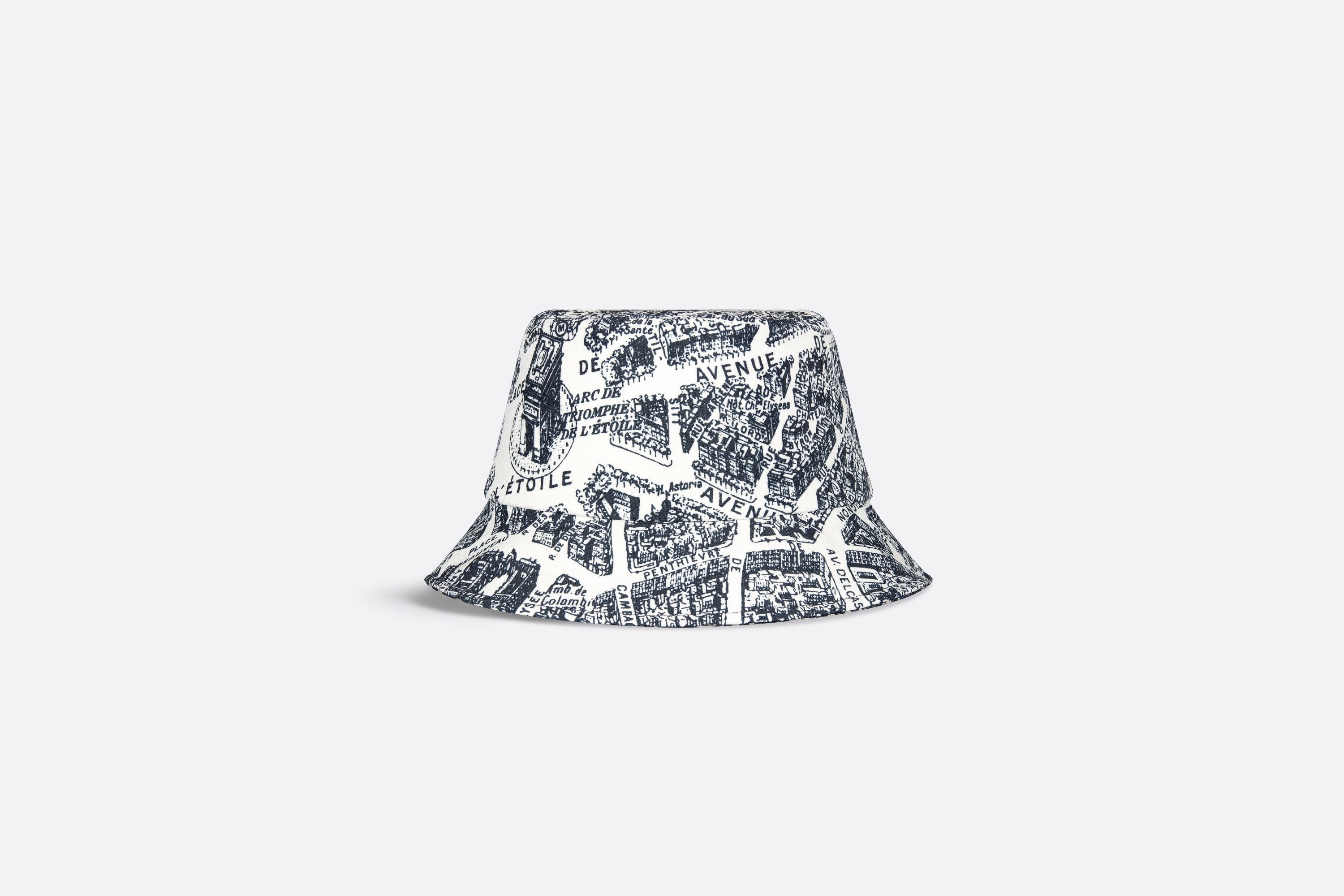 Teddy-D Plan de Paris Reversible Small Brim Bucket Hat - 1