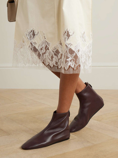 LE MONDE BÉRYL Luna leather ankle boots outlook