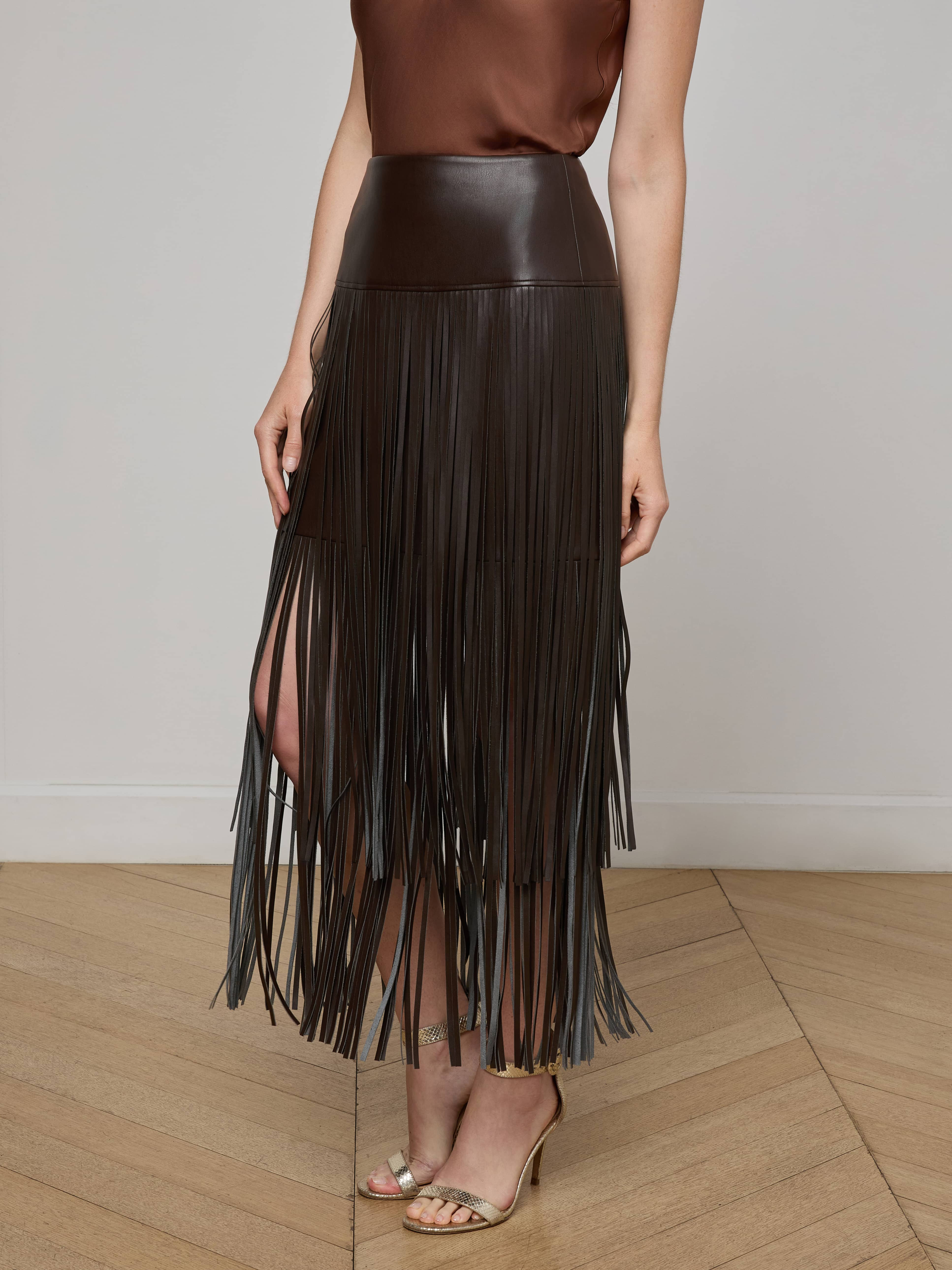 Karolina Fringe Skirt - 4