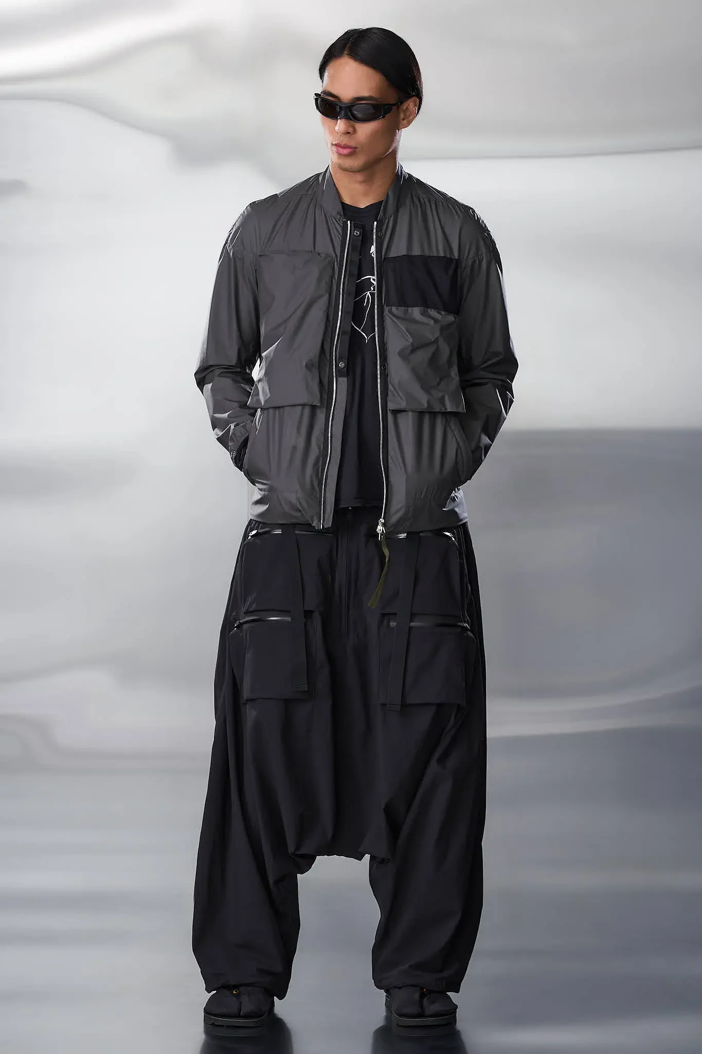 J73-WS Windstopper® Flight Jacket Gray - 1