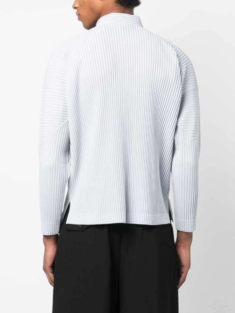 ribbed long-sleeve shirt - 4