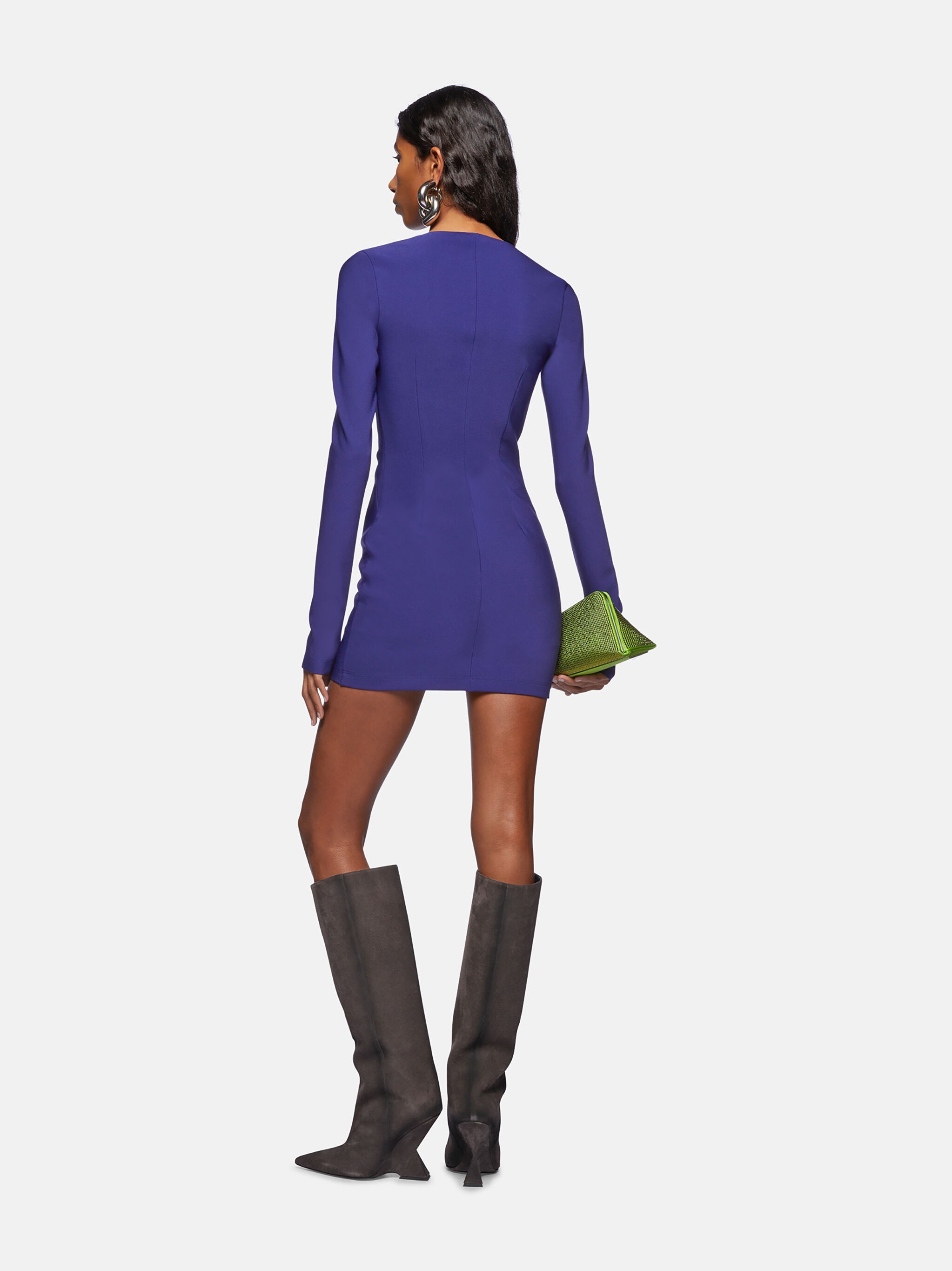 BLUE MINI DRESS - 3