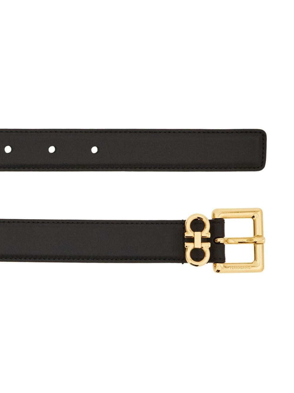 Gancini-plaque belt - 2