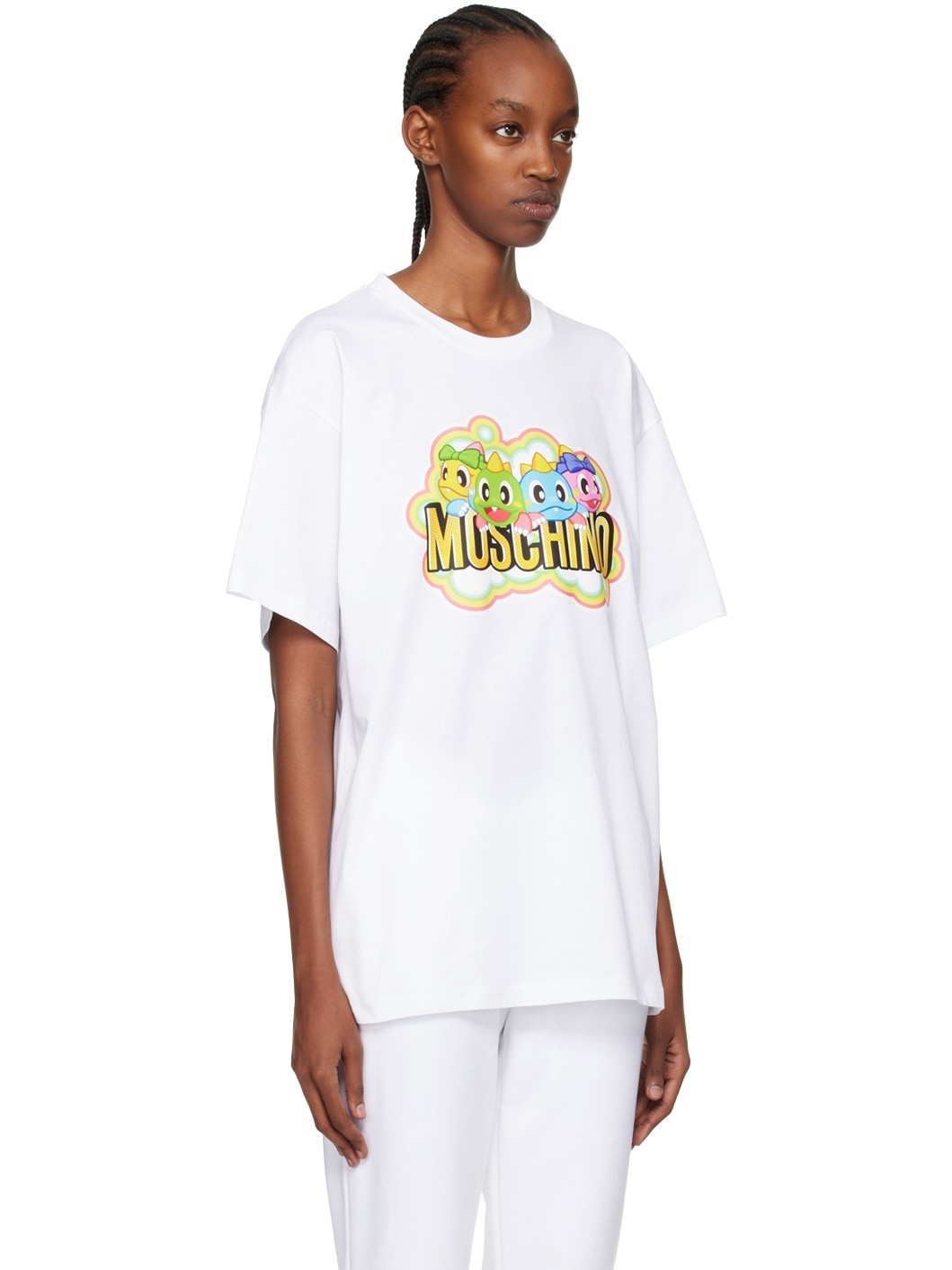 White Puzzle Bobble T-Shirt - 2