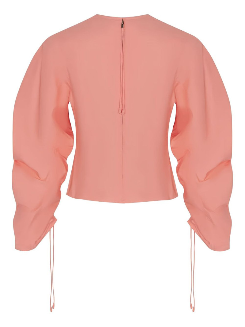 ULLA JOHNSON gathered-sleeve blouse outlook