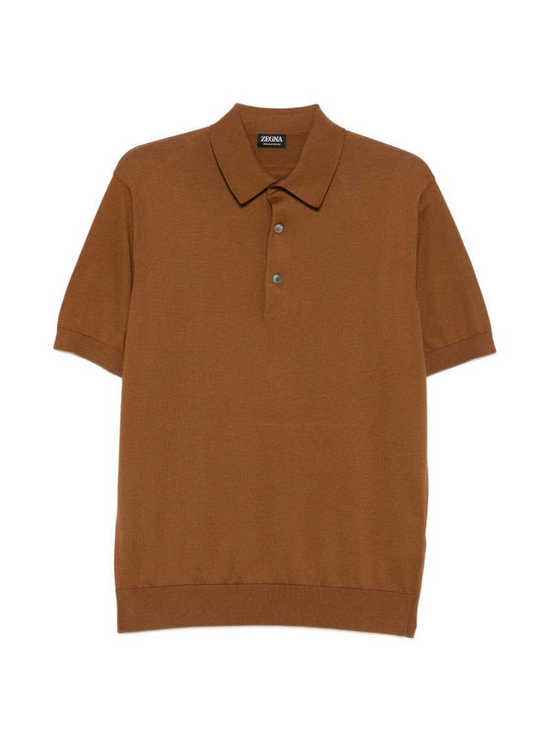 short-sleeve knitted polo shirt 1