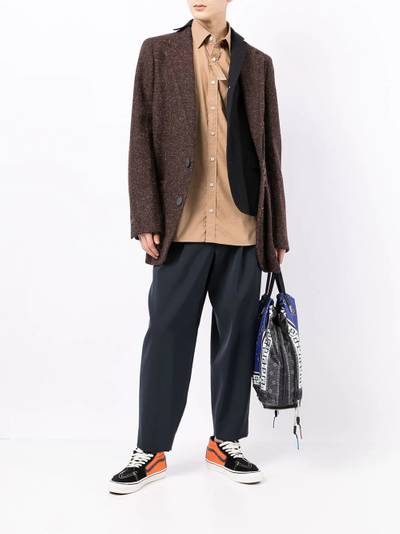 Kolor button-down oversized shirt outlook