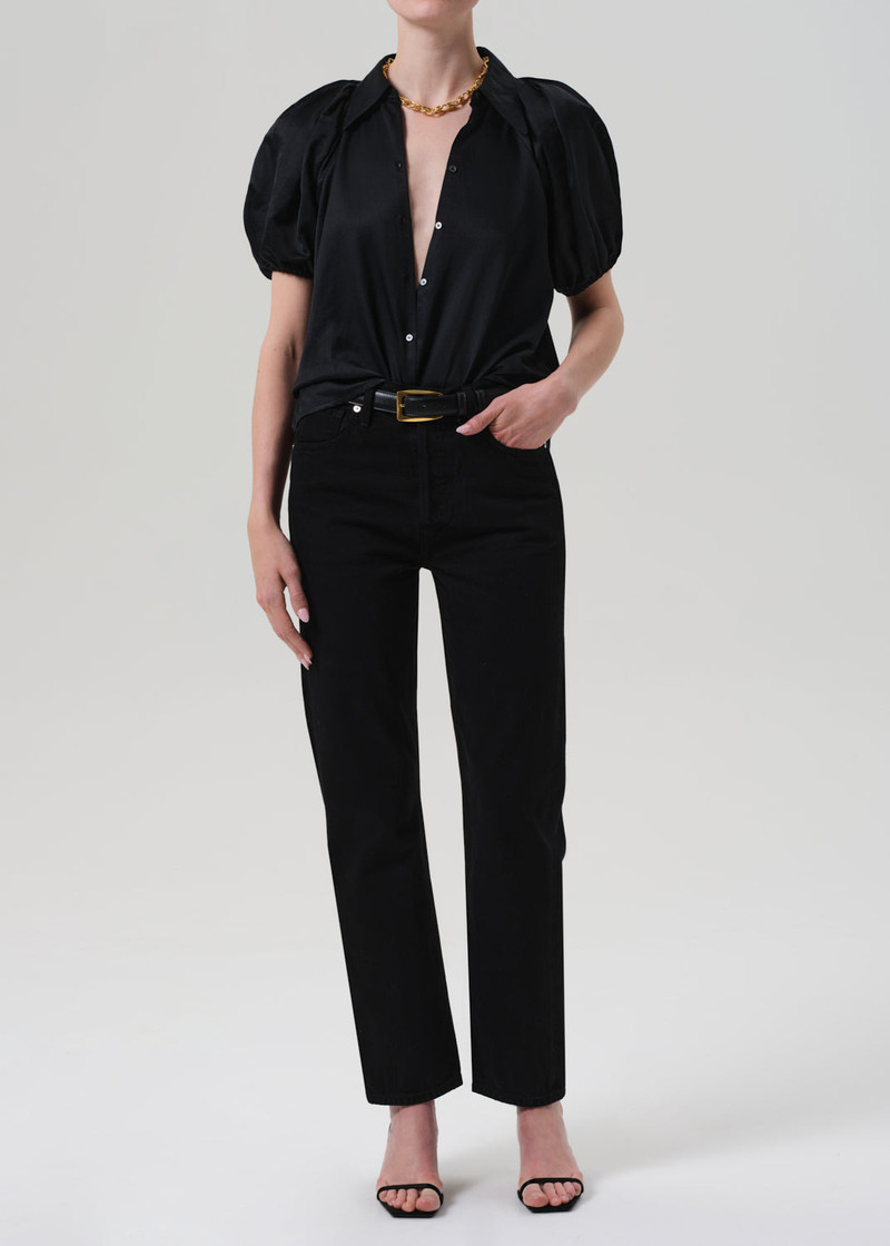Leila Blouse In Black 7