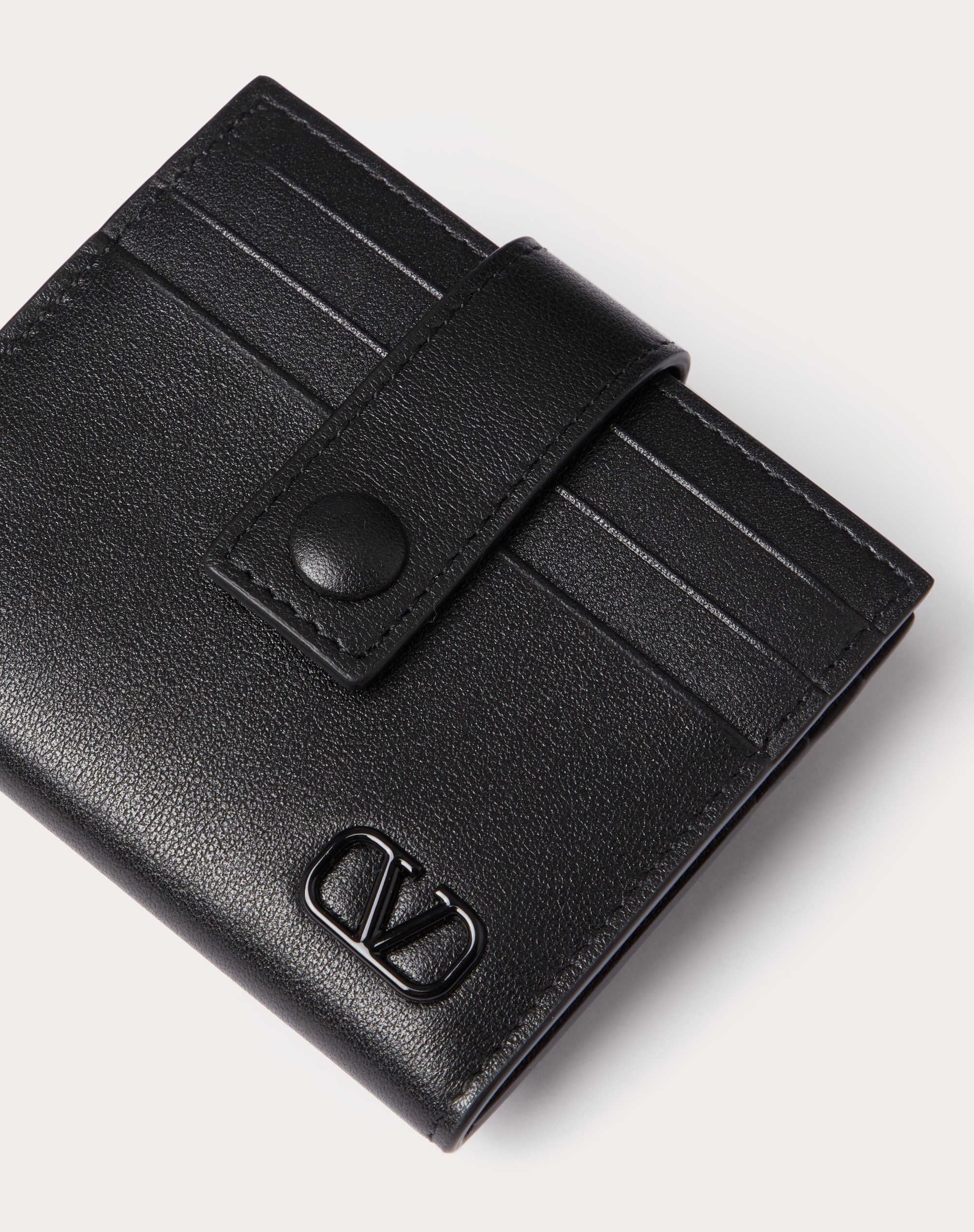 MINI VLOGO SIGNATURE CALFSKIN CARDHOLDER - 2