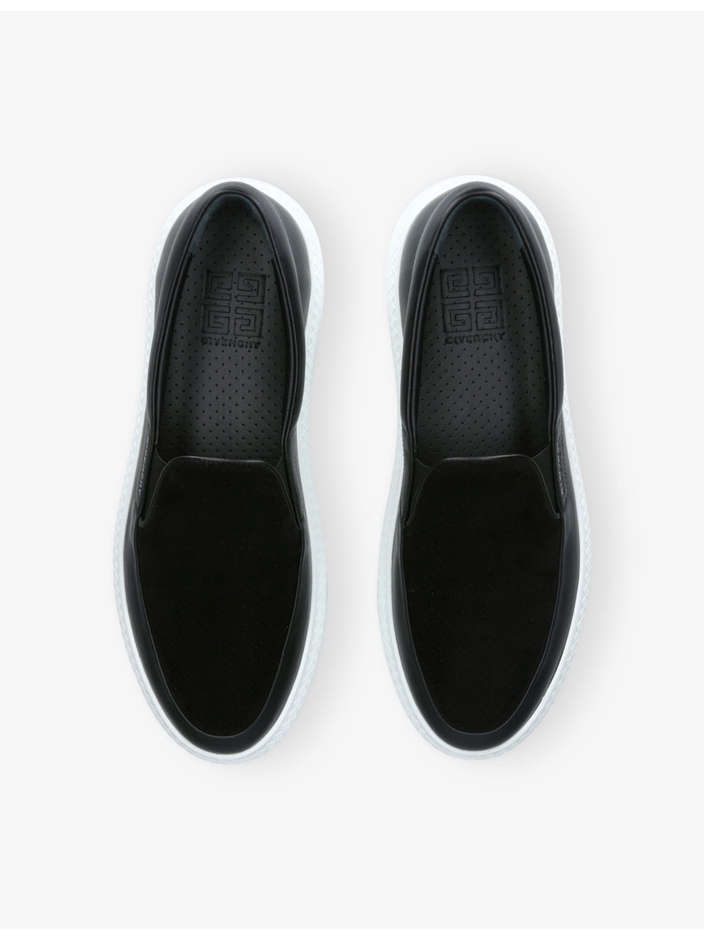 G Set Leather Low-Top Slip-Ons - 2