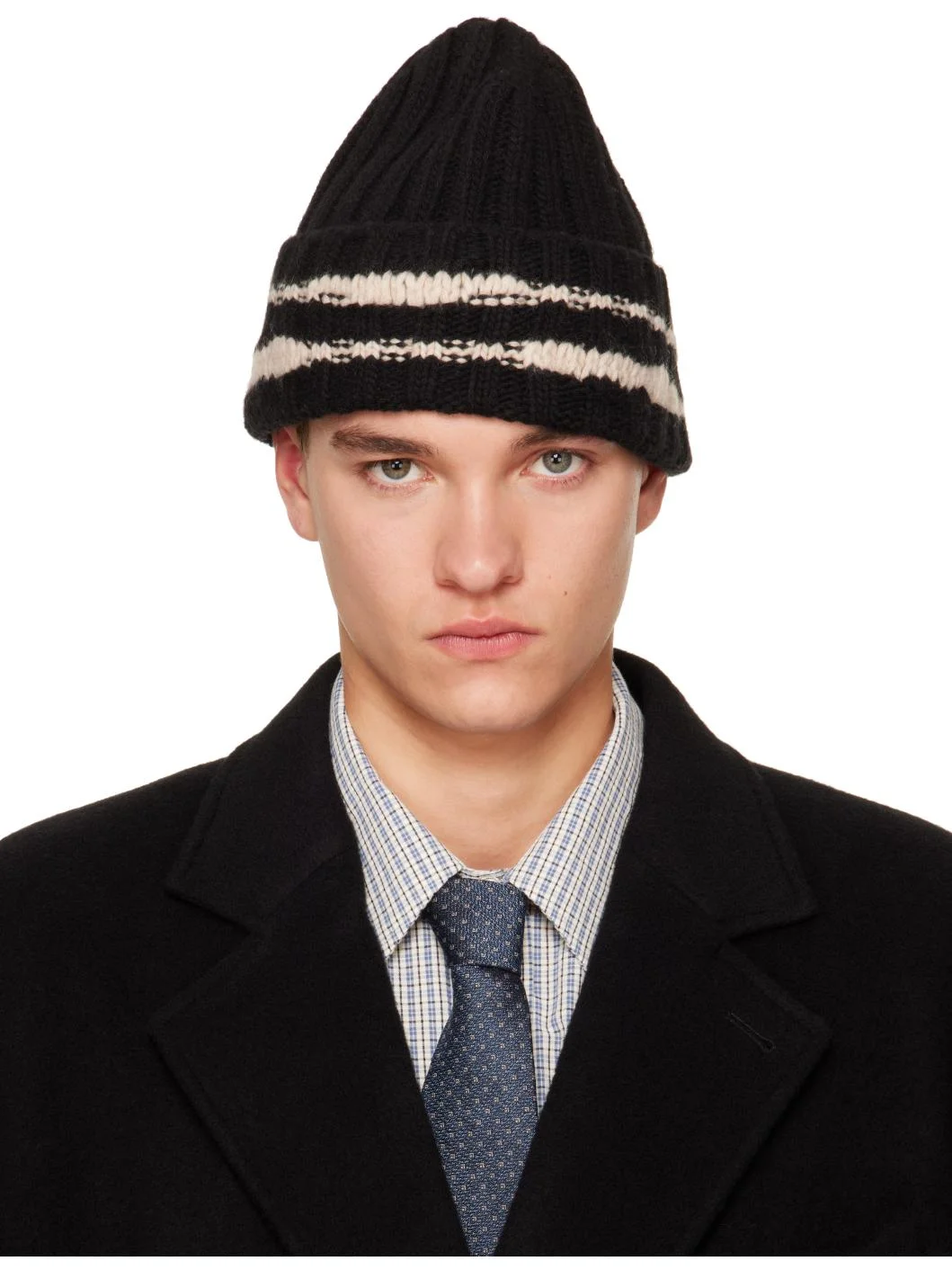 Black Court Beanie - 1