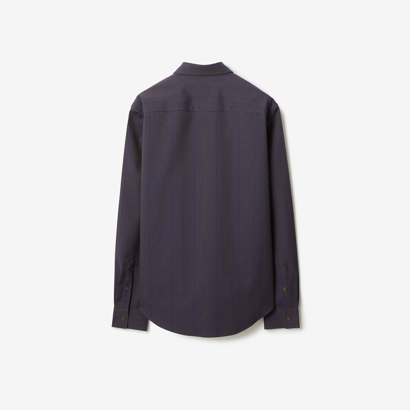Striped Wool Shirt 3